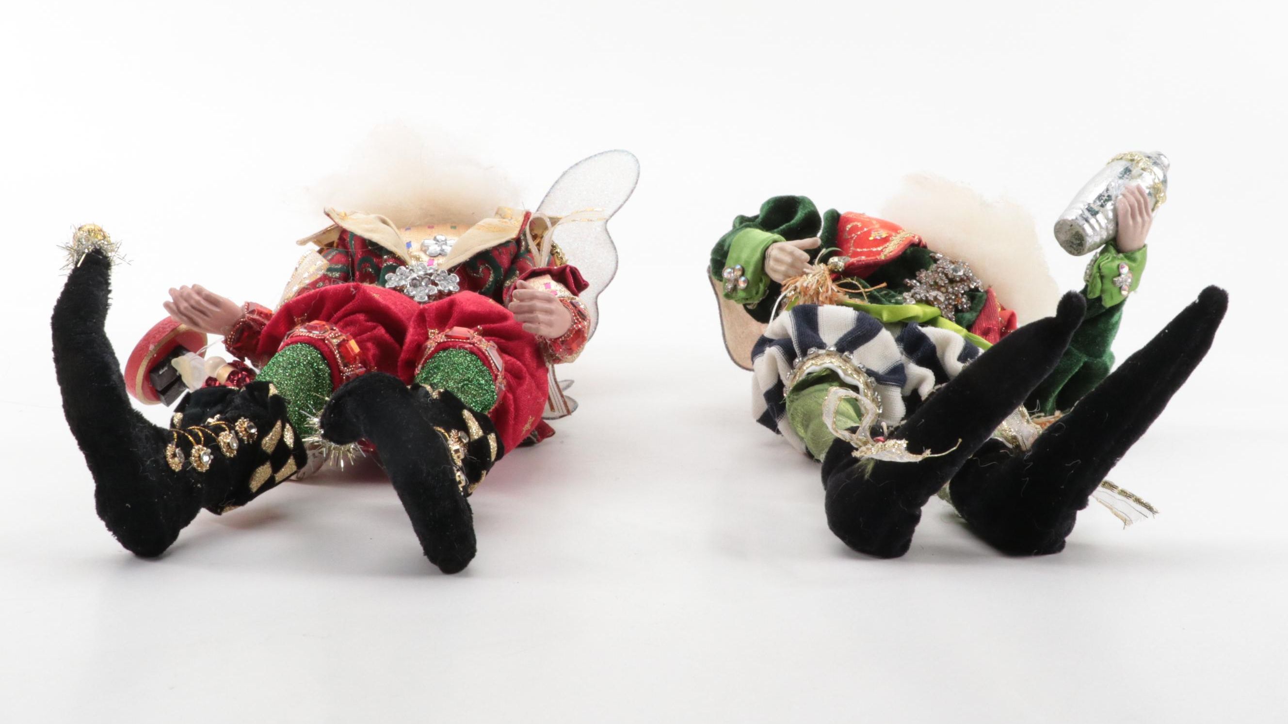 Mark Roberts Nutcracker and Cocktail Christmas Fairies