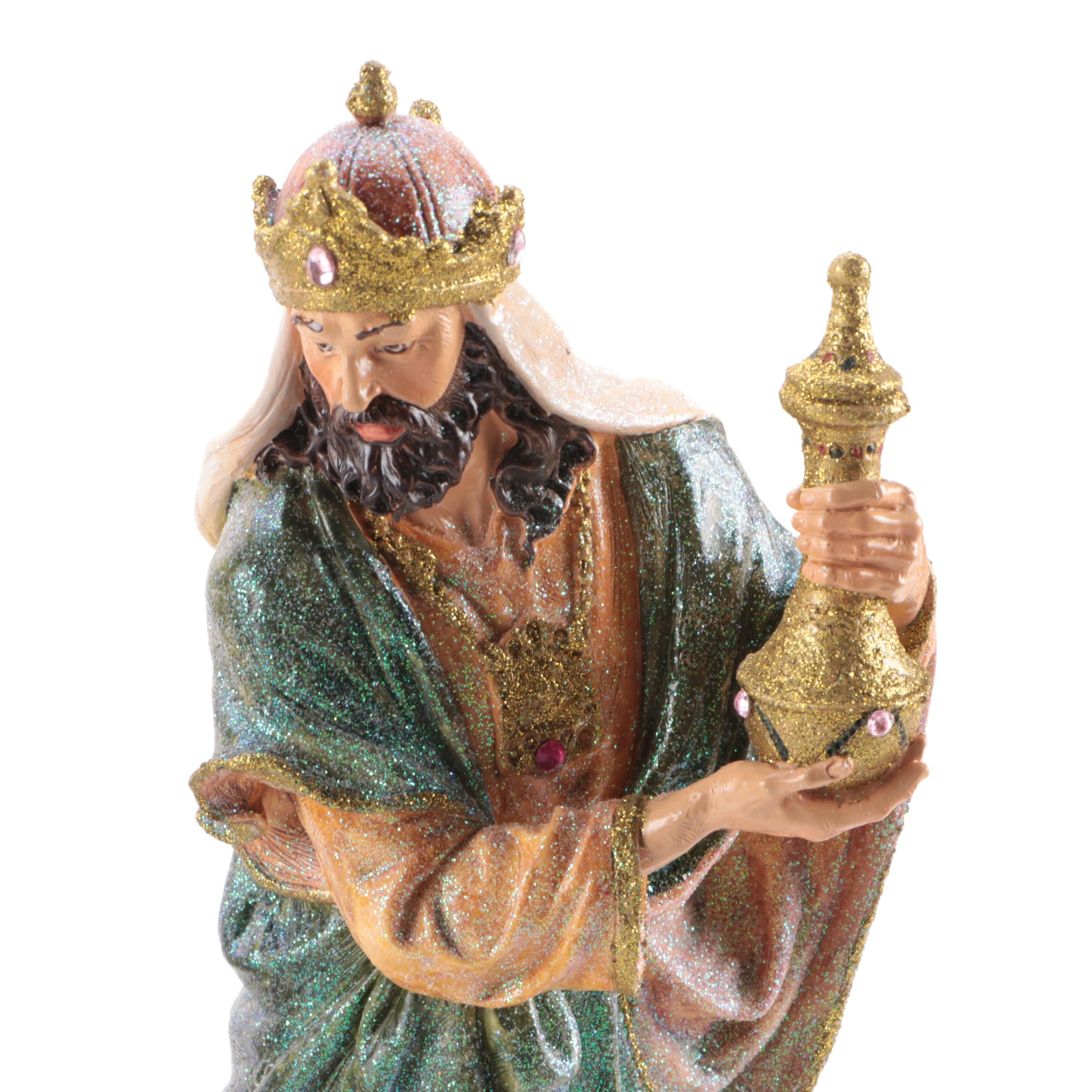 Cast Resin Large Scale Nativity Set