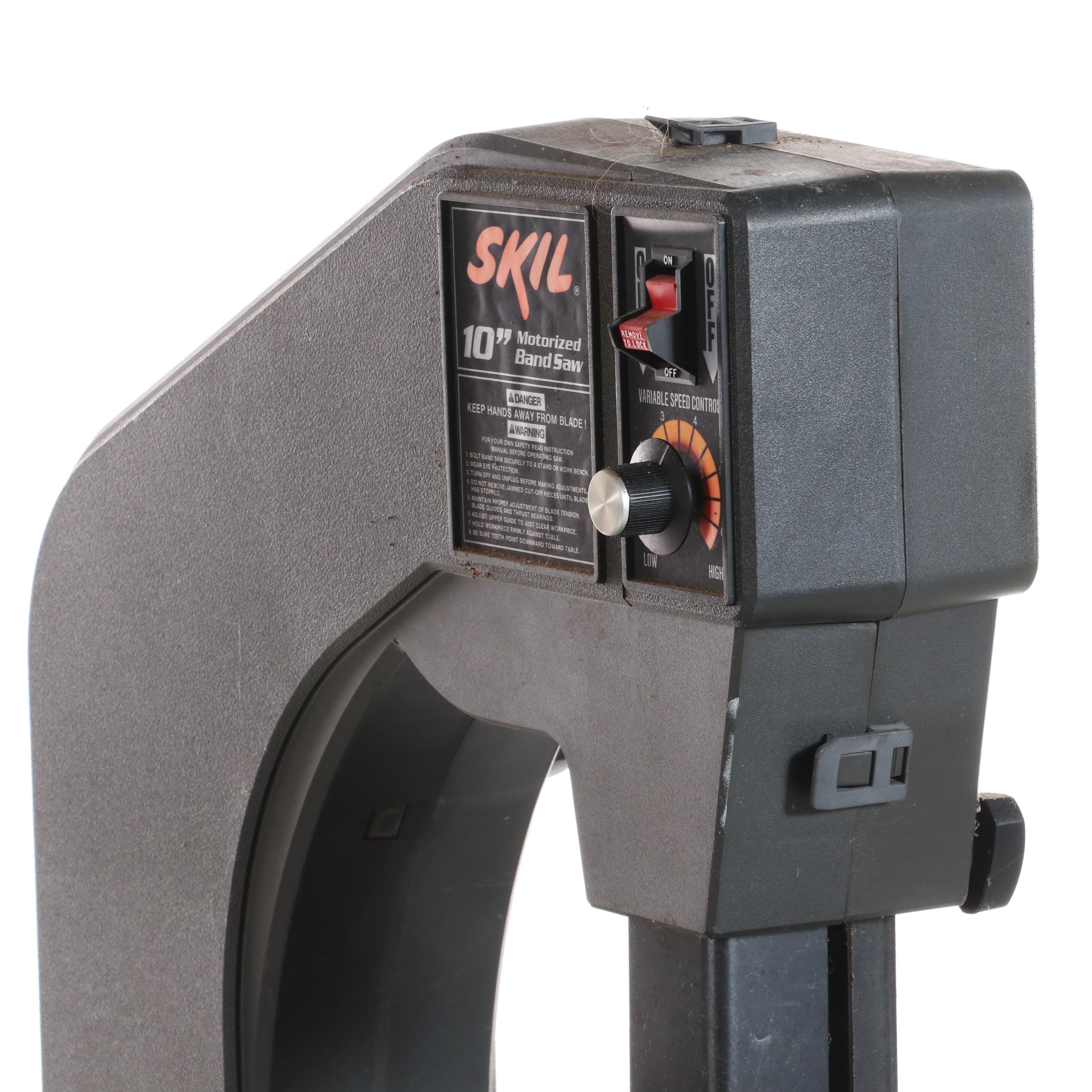 Skil 10" Motorized Electric Bandsaw on Stand