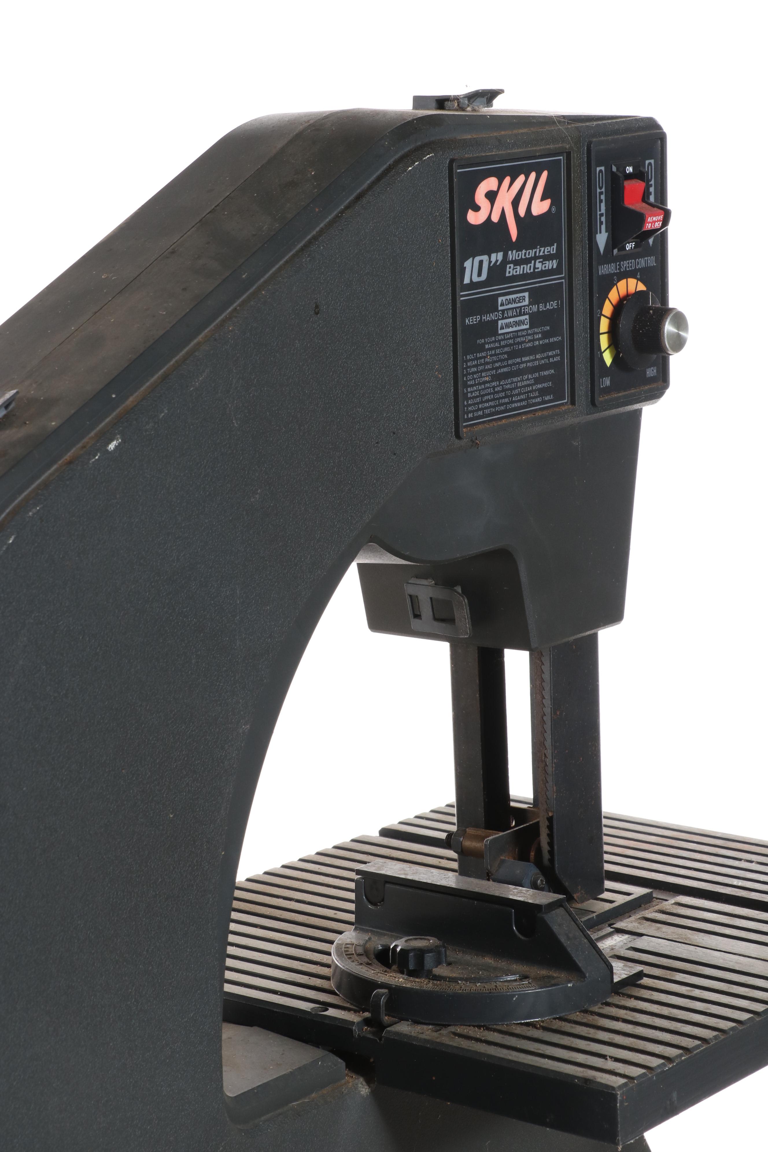 Skil 10" Motorized Electric Bandsaw on Stand