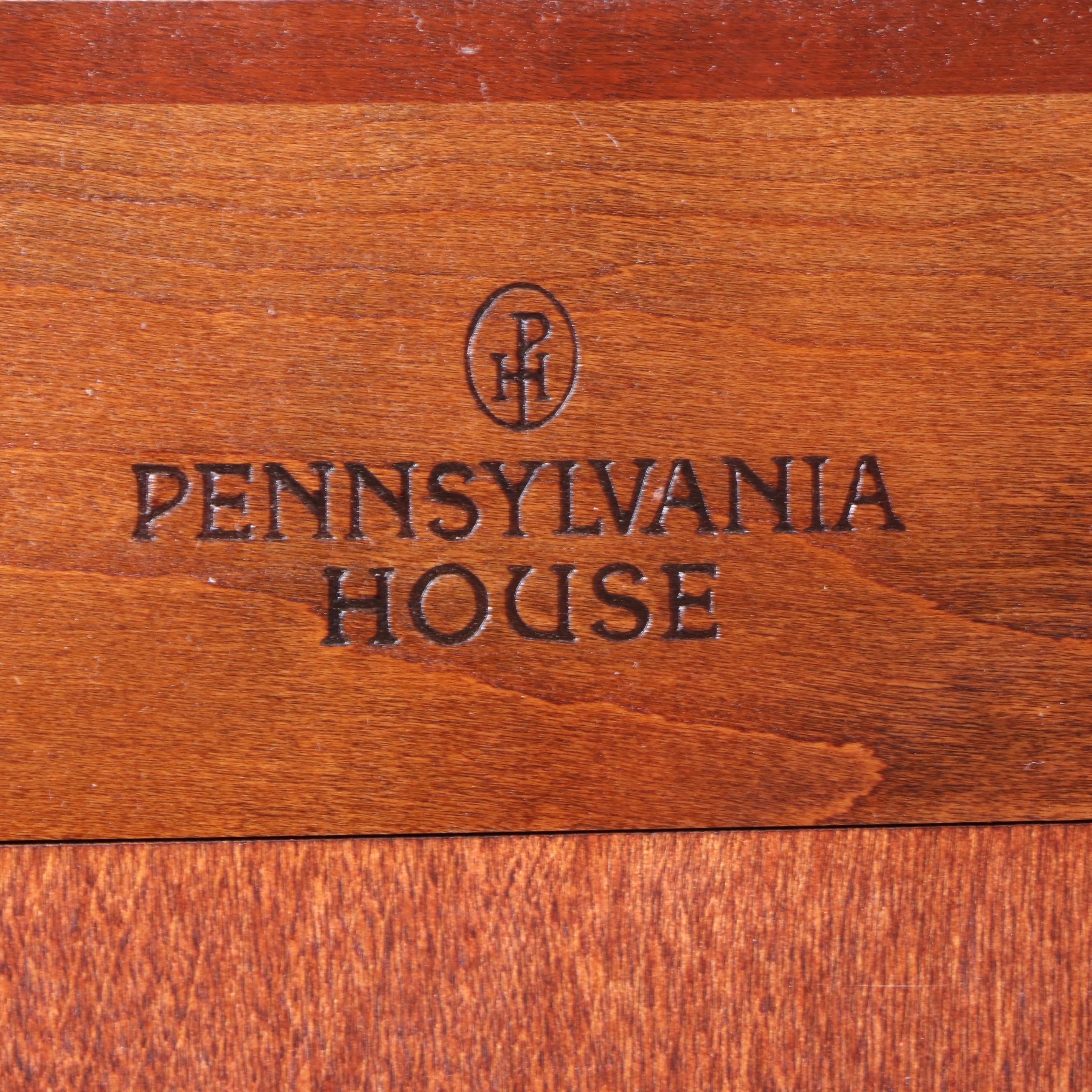 Pennsylvania House George III Style Cherry Corner Cabinet