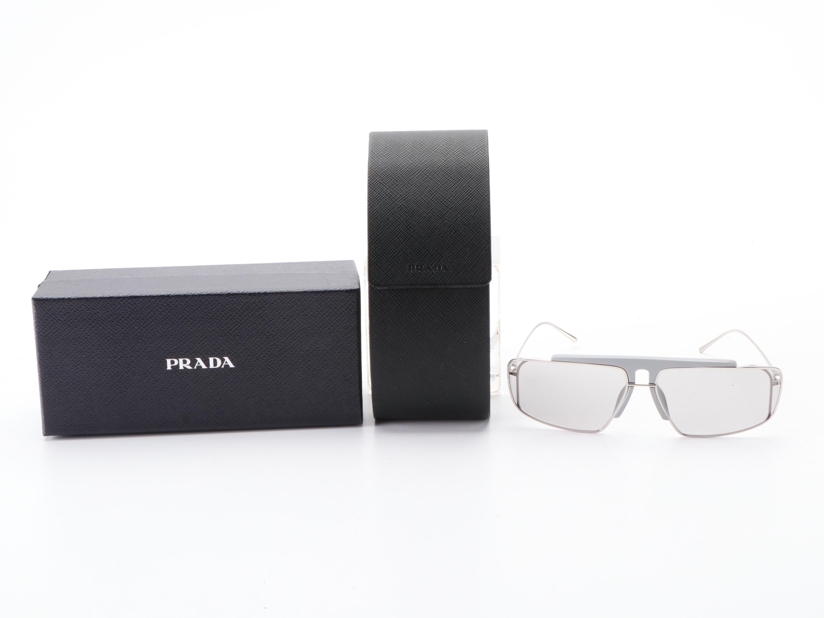 Men's Prada SPR 50V Sunglasses with Case and Box