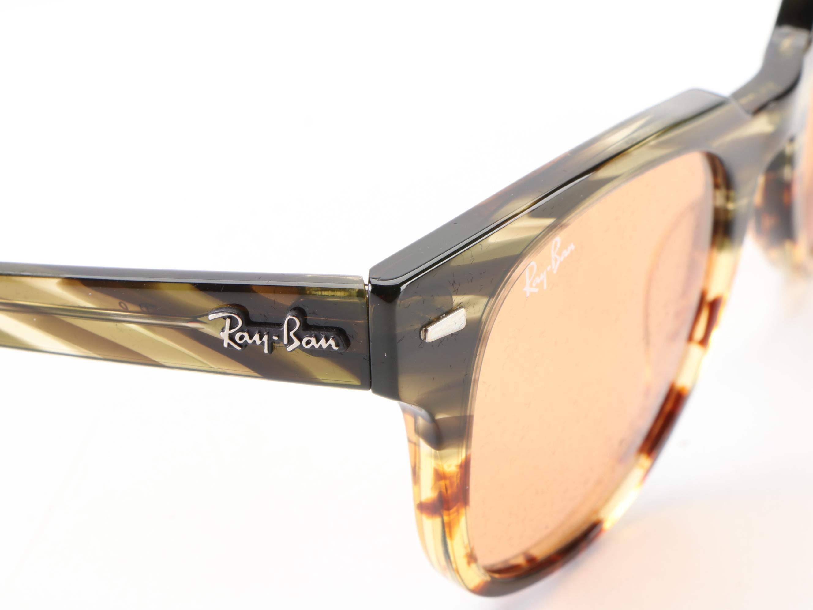 Ray-Ban RB2168 Meteor Sunglasses in Havana with Case
