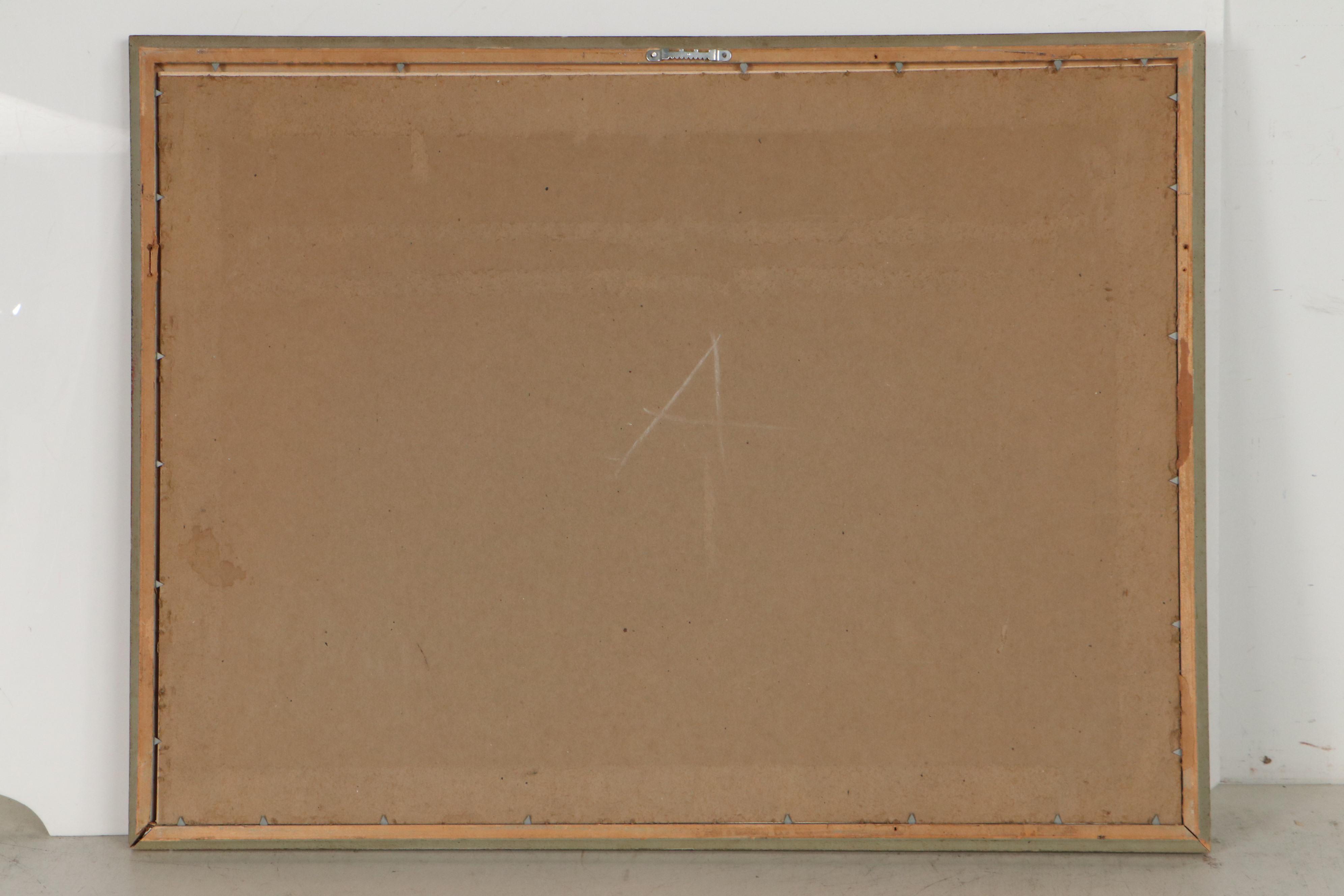 Ray Loos Sporting Landscape Watercolor Painting