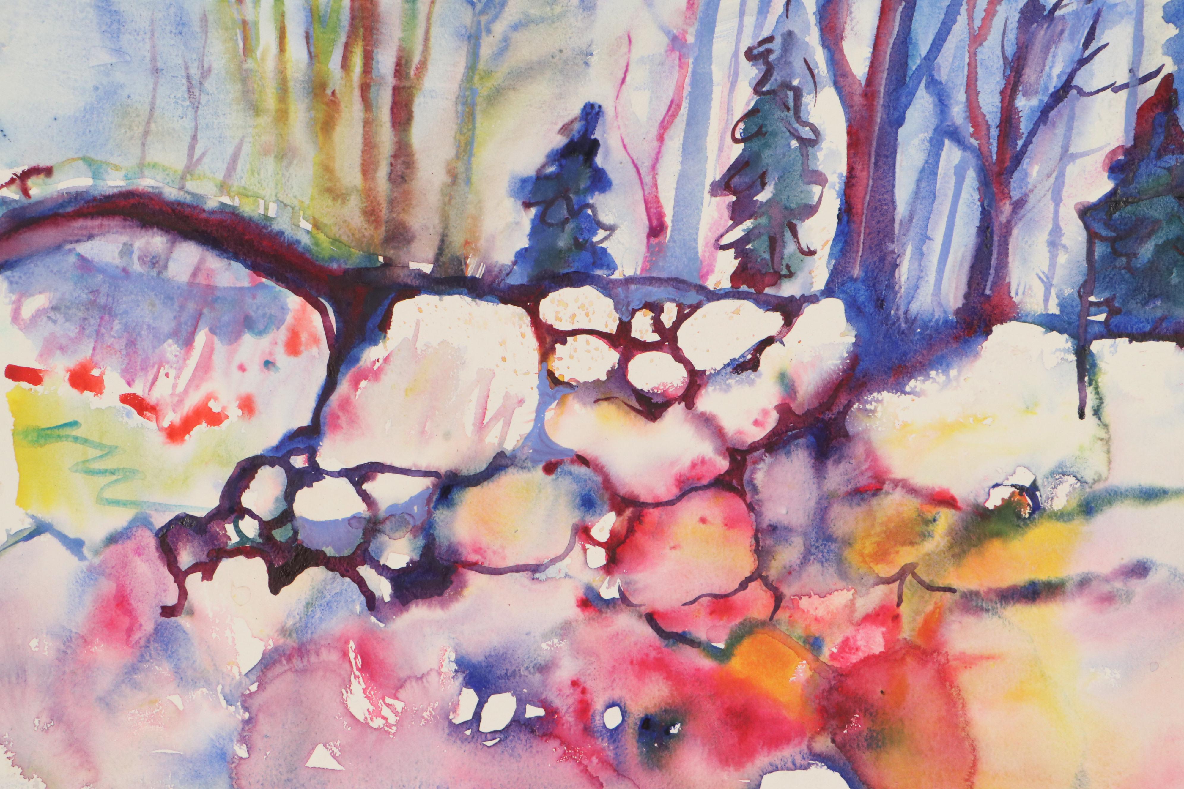 Marion Maas Landscape Watercolor Paintings