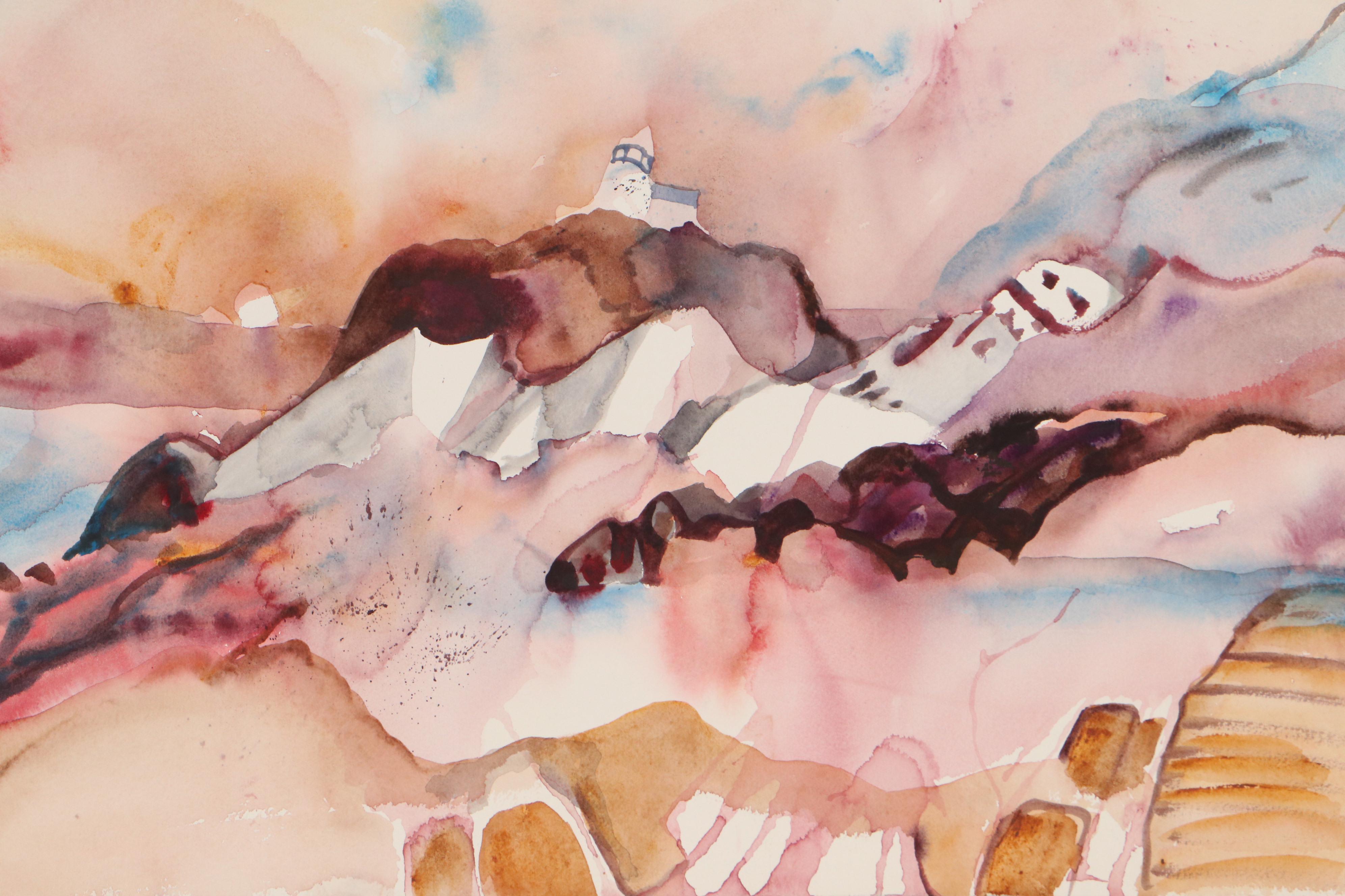 Marion Maas Landscape Watercolor Paintings