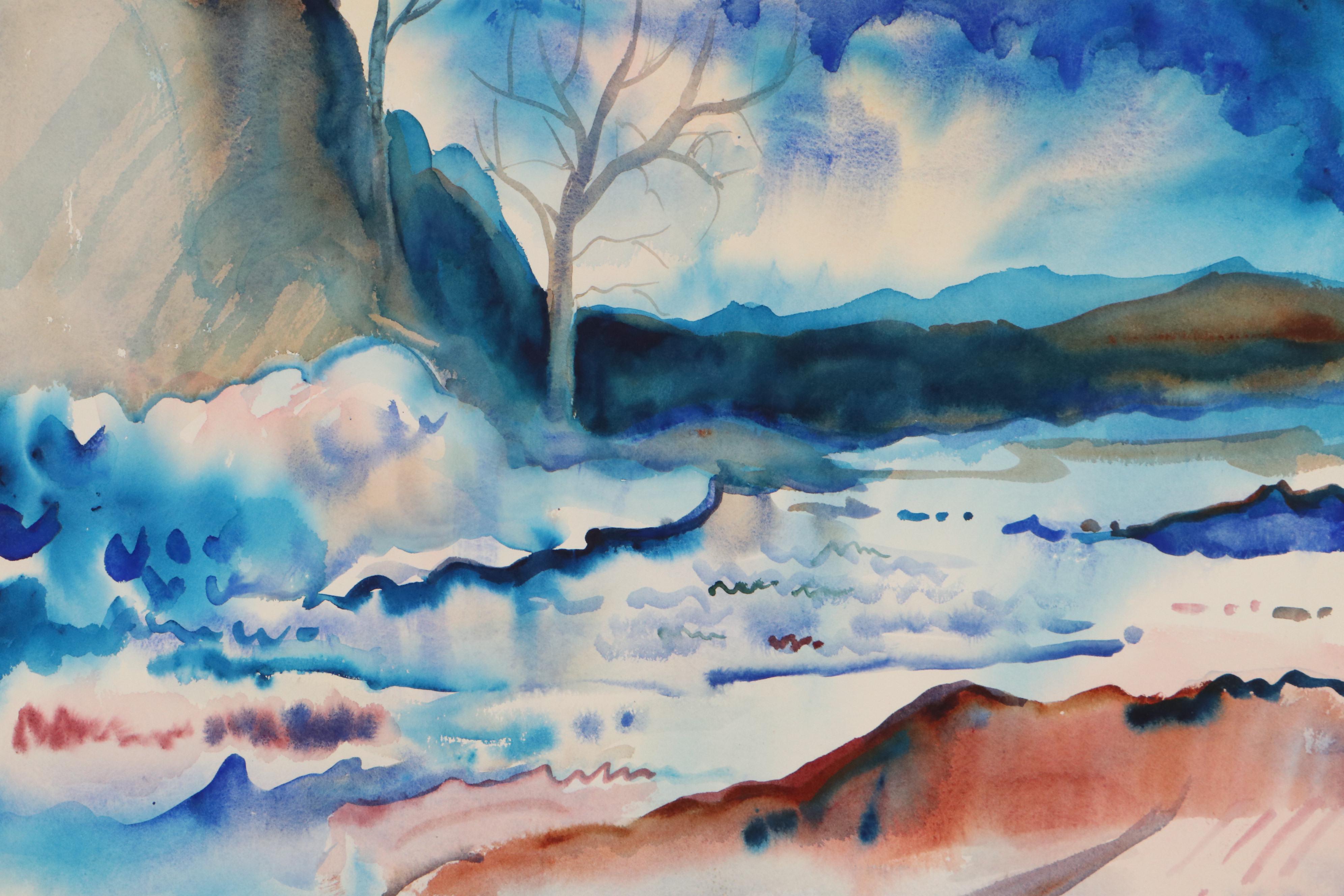 Marion Maas Landscape Watercolor Paintings