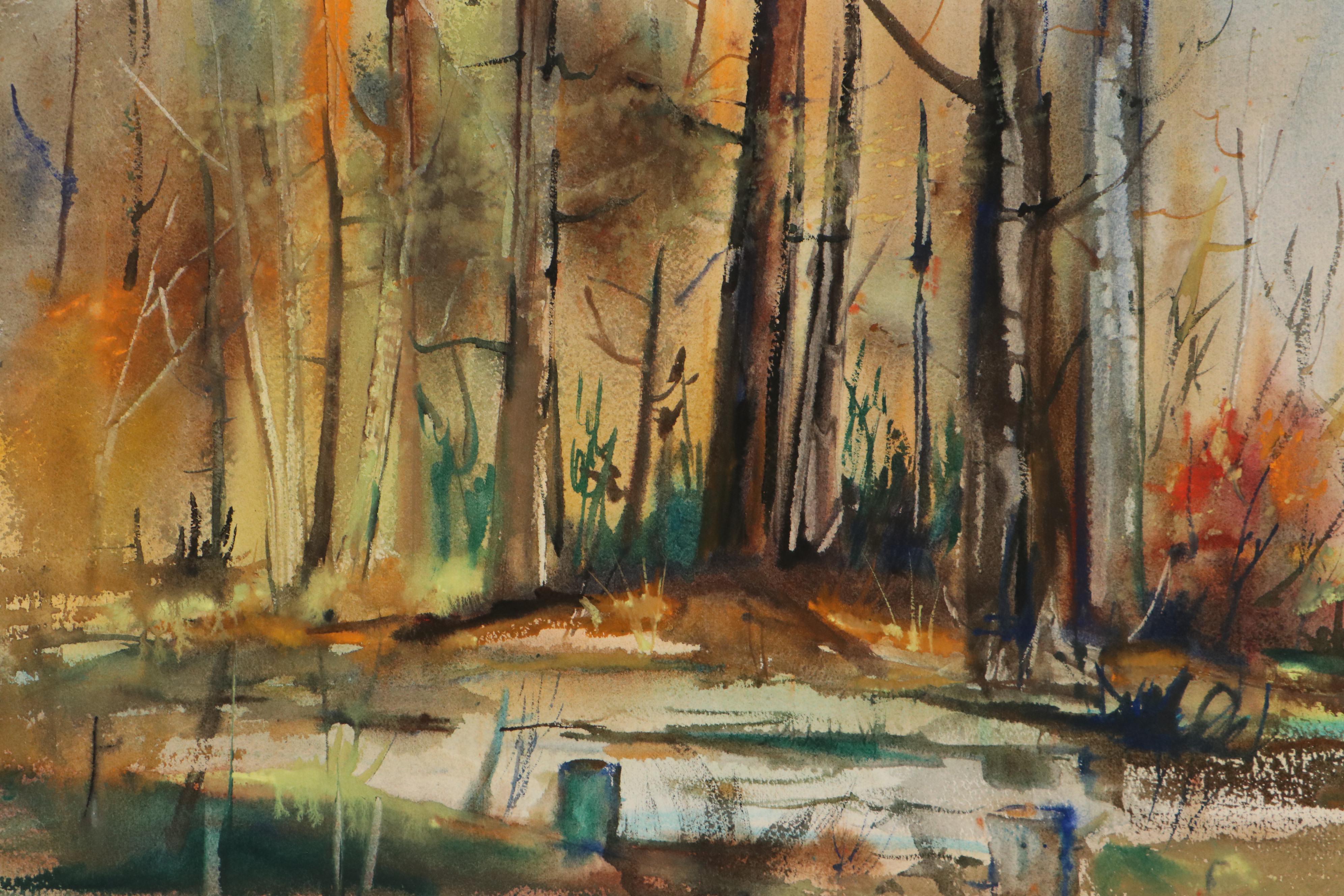 Marion Maas Landscape Watercolor Paintings