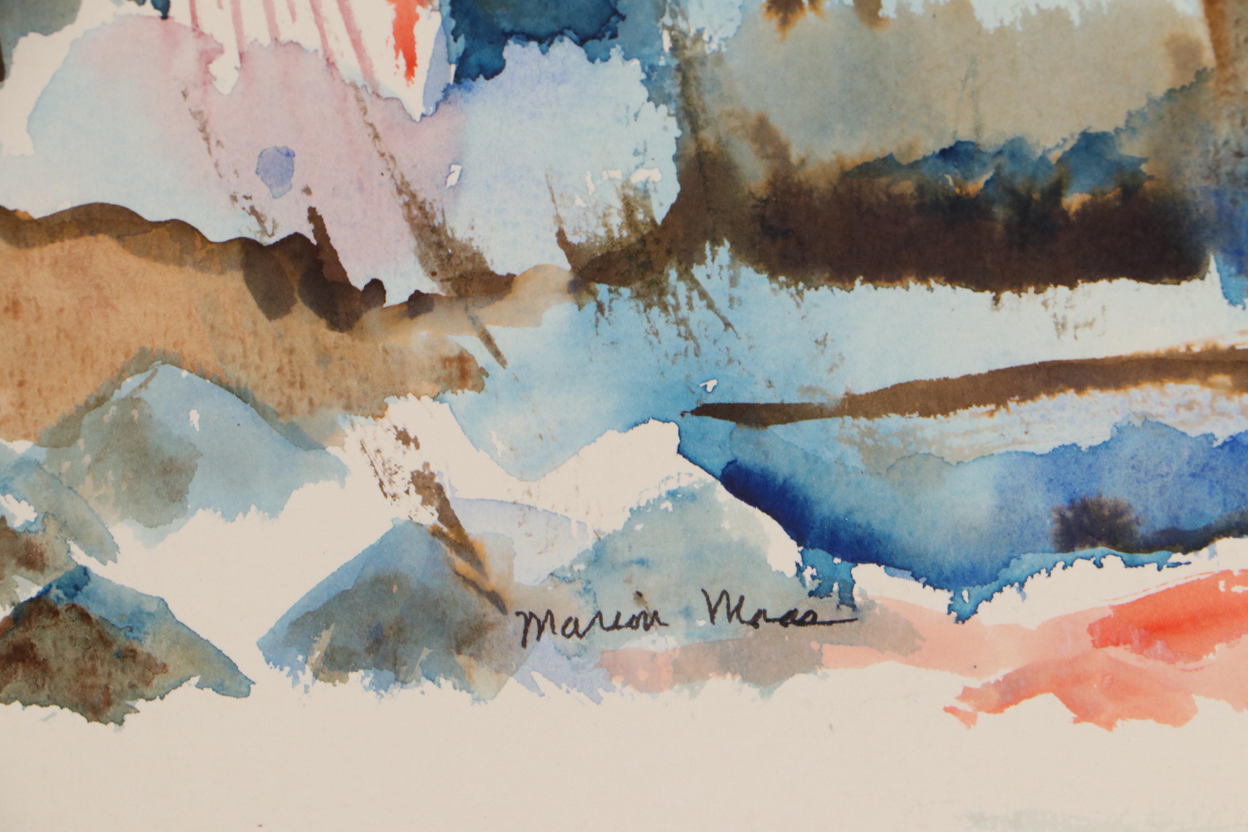 Marion Maas Landscape Watercolor Paintings