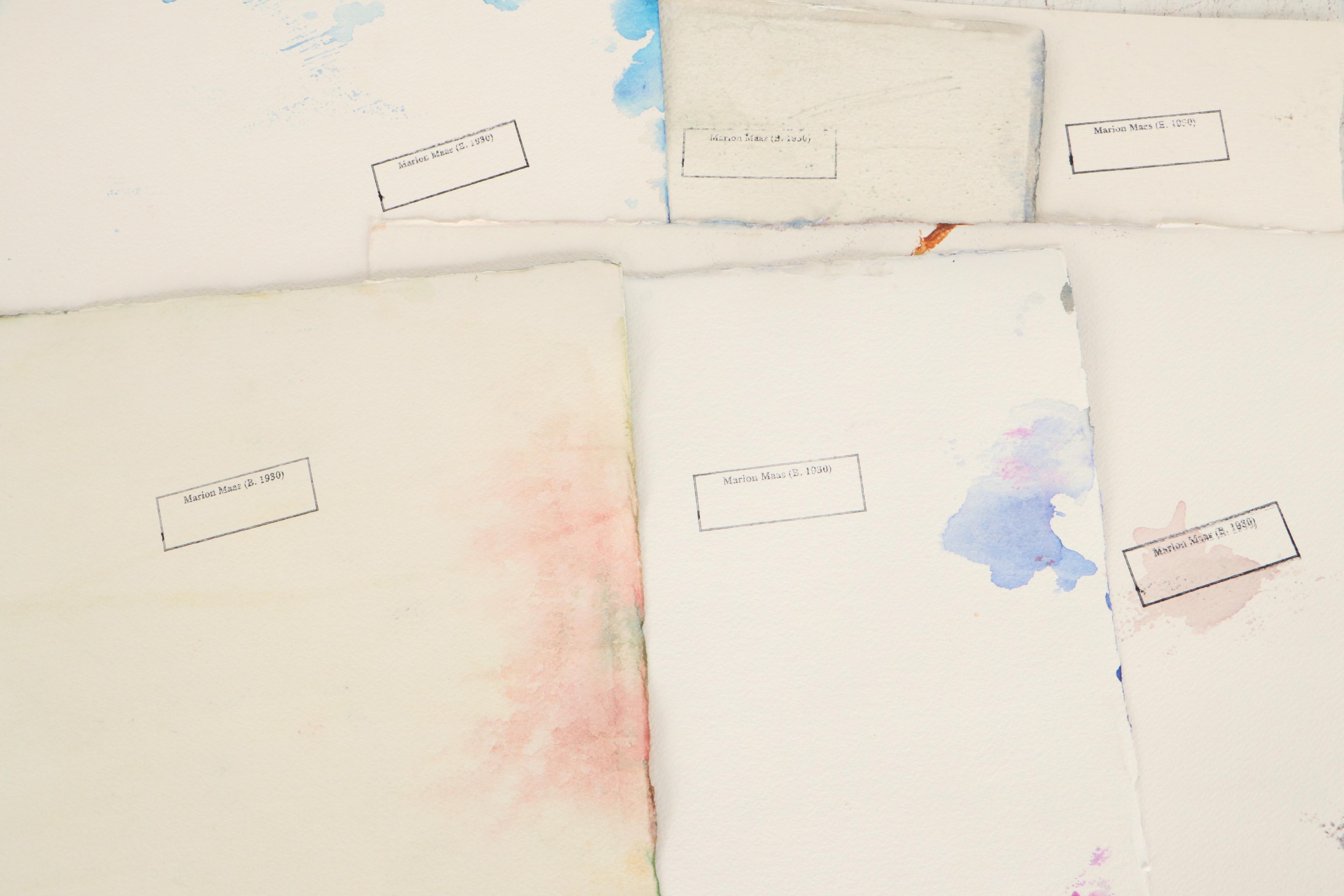 Marion Maas Landscape Watercolor Paintings