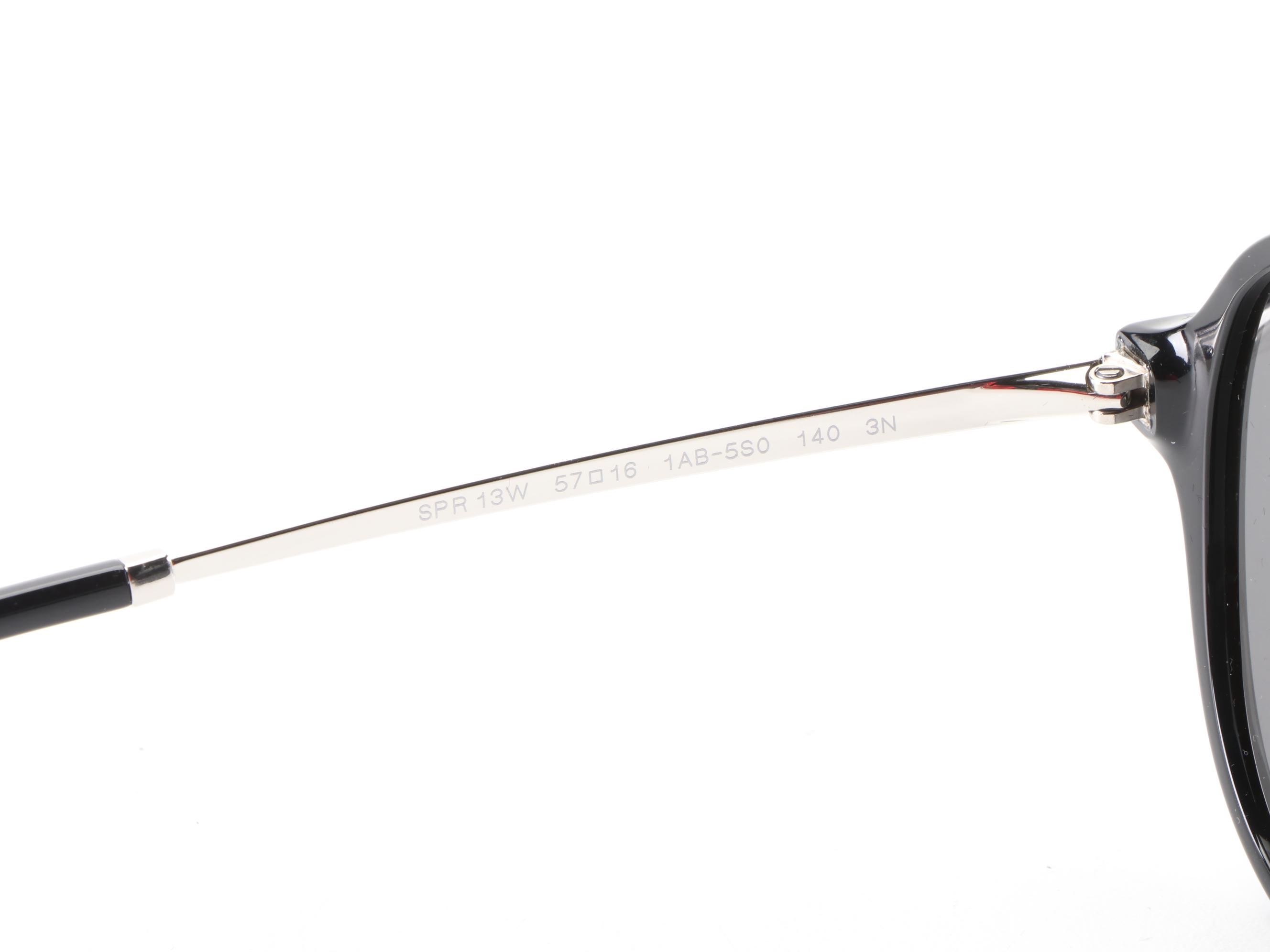 Prada SPR13WS Sunglasses in Black with Case and Box