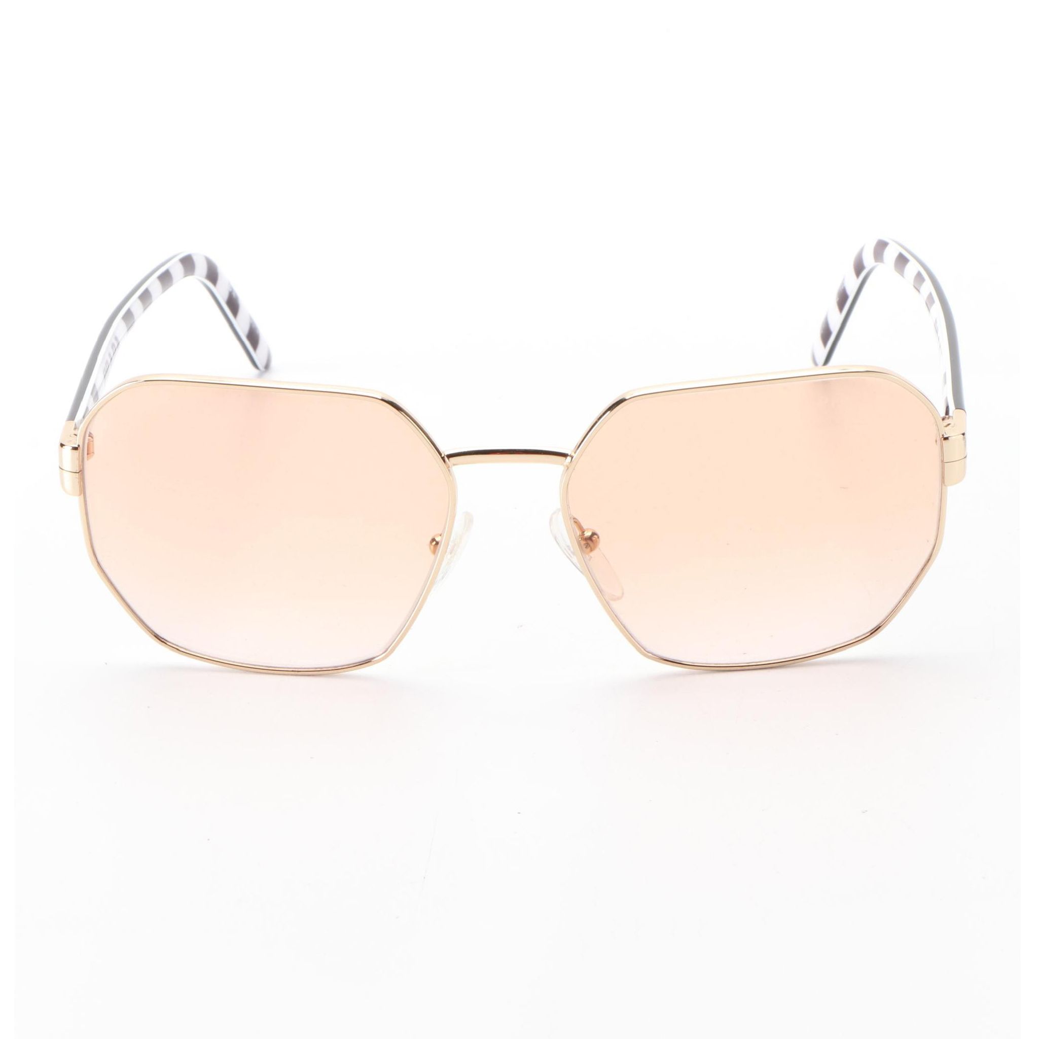 Prada SPR54XS Geometric Sunglasses with Case and Box