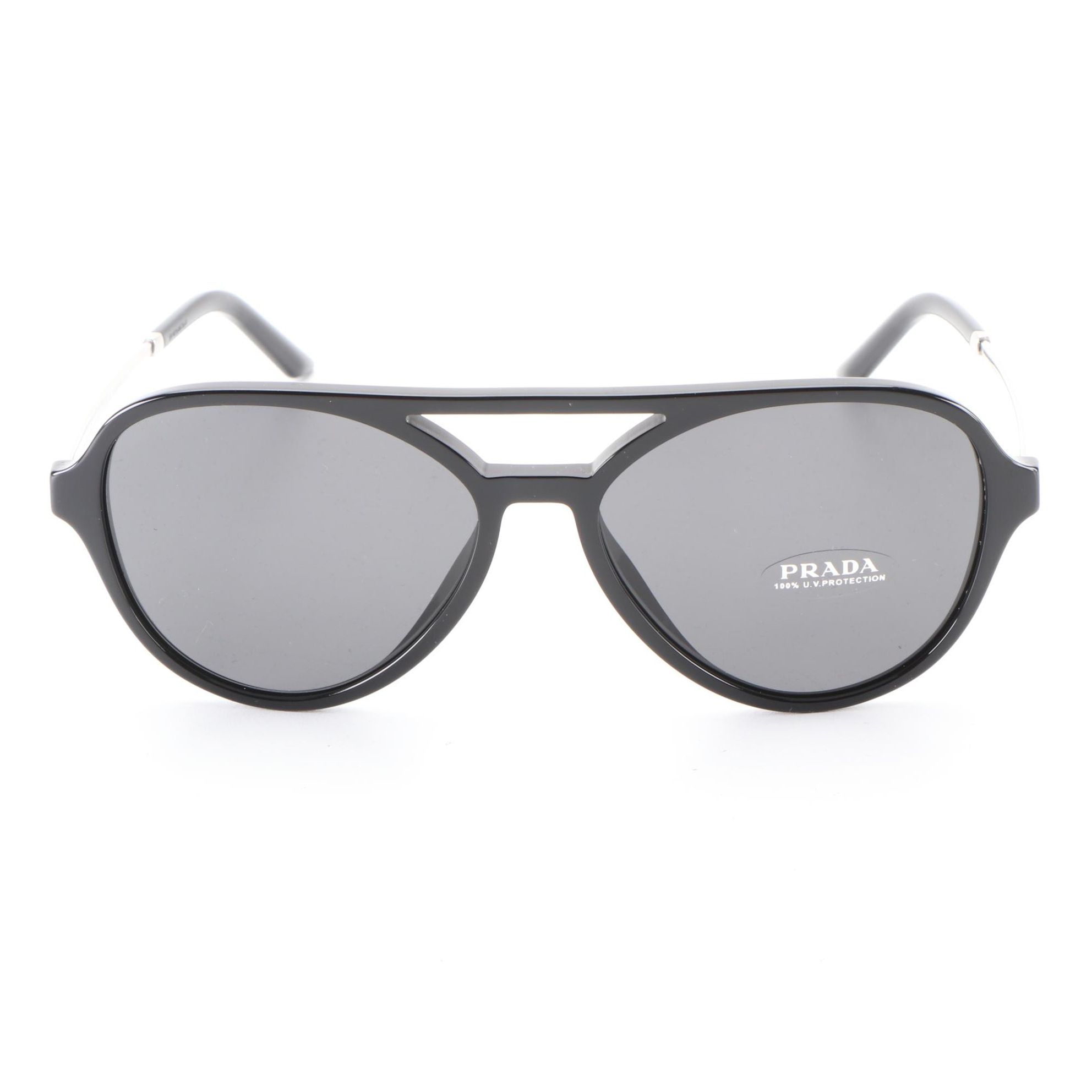 Prada SPR13WS Sunglasses in Black with Case and Box
