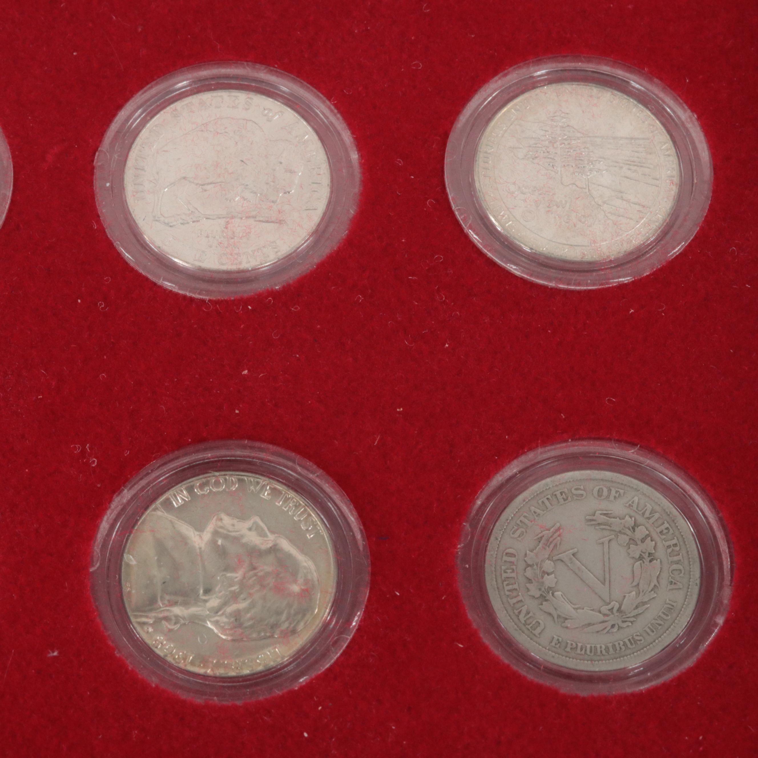 Complete United States Five Cent Type Set