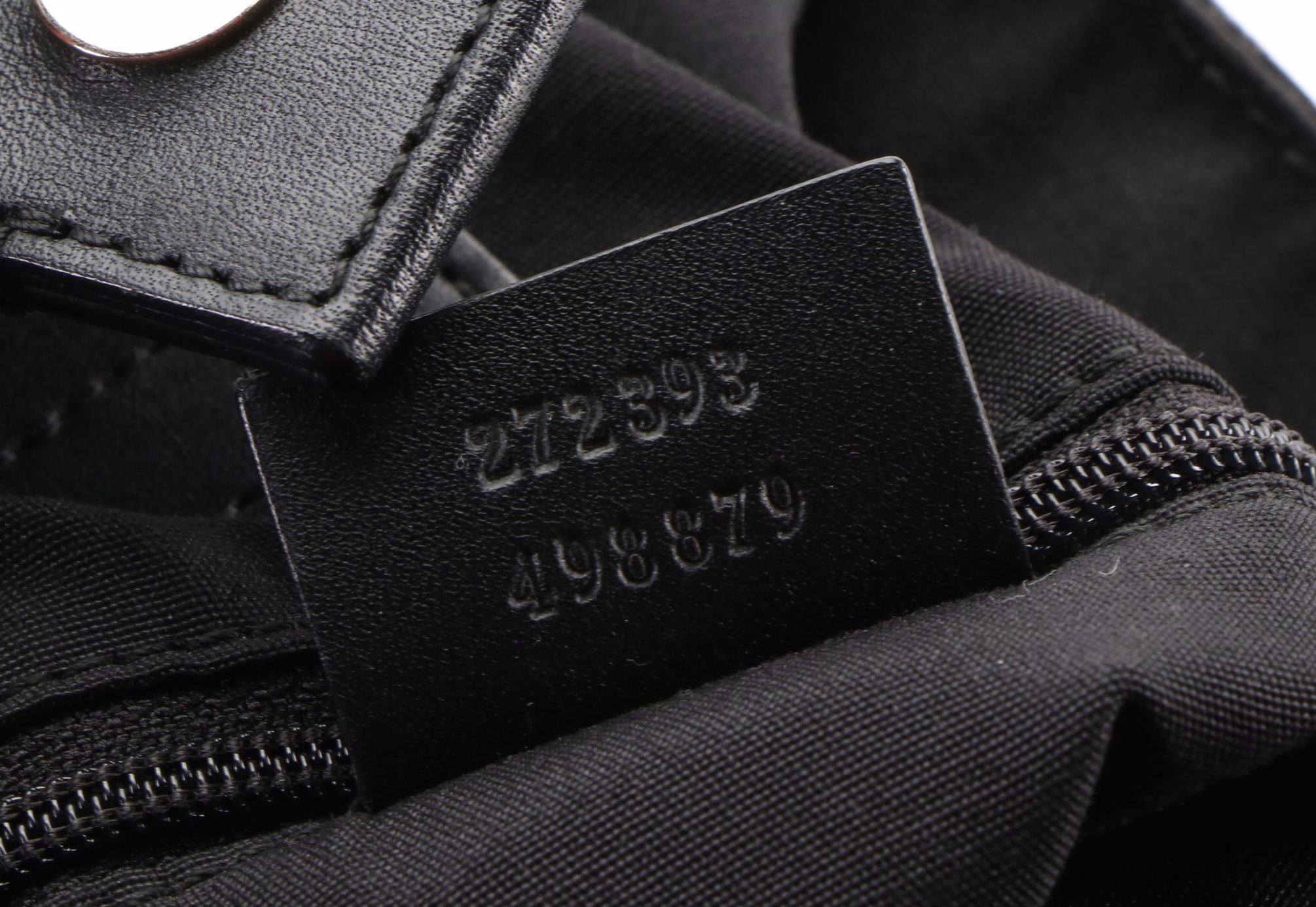 Gucci Abbey D-Ring Two-Way Hobo Tote in Green GG Canvas and Black Leather