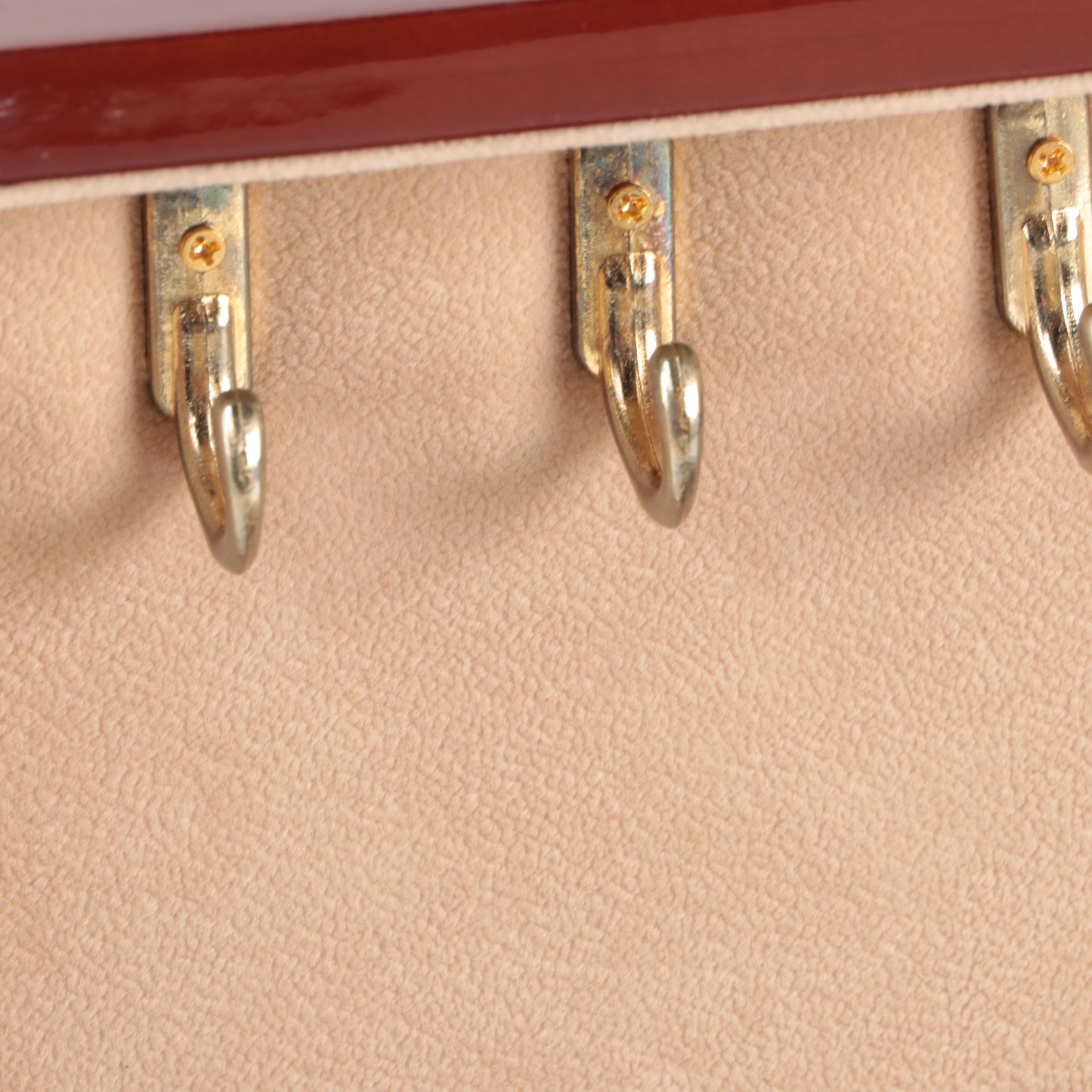 Sheridan Four-Drawer Jewelry Box with Other High-Gloss Wood Jewelry Box