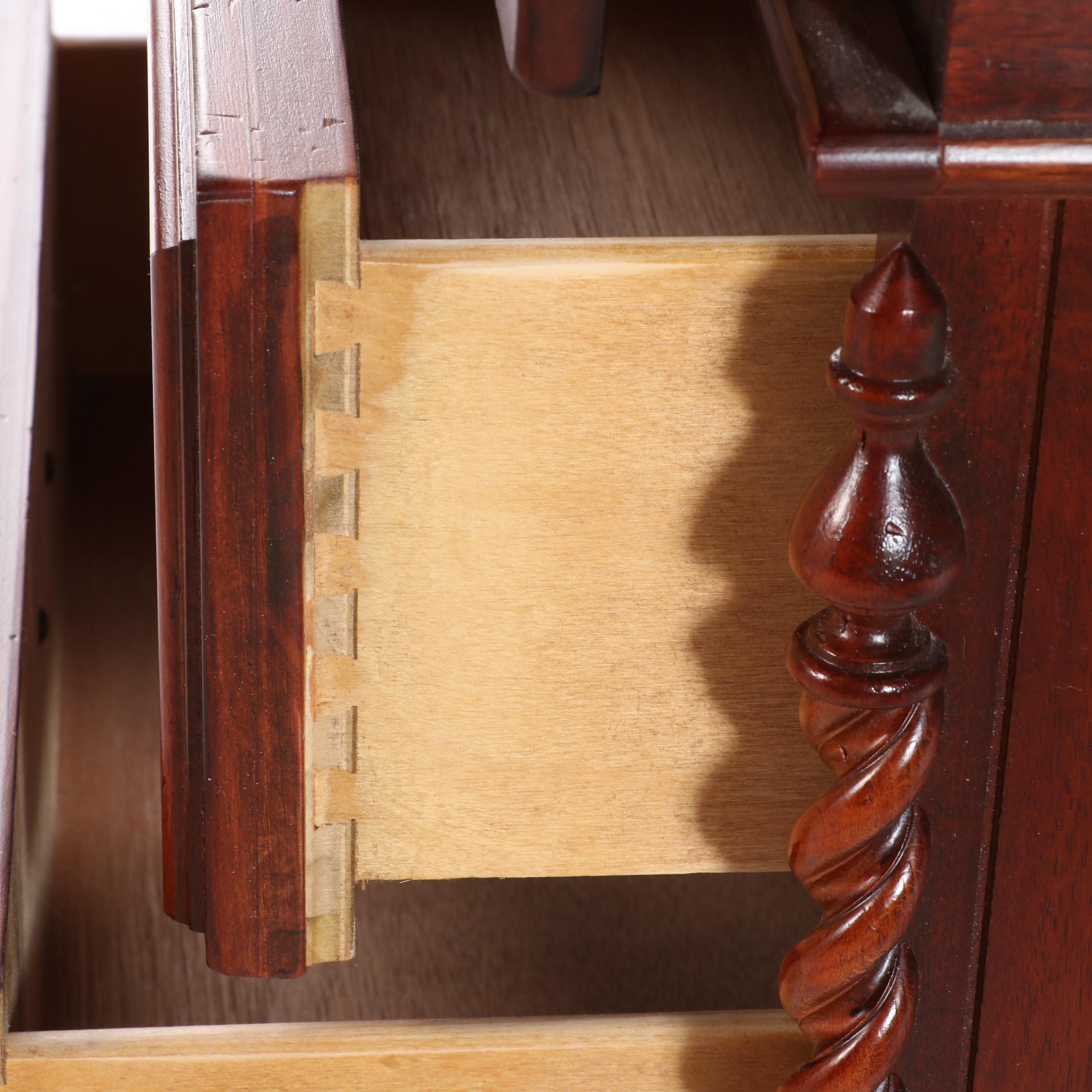 Pair of Lexington "Vestiges" Cherry Nightstands, Late 20th Century