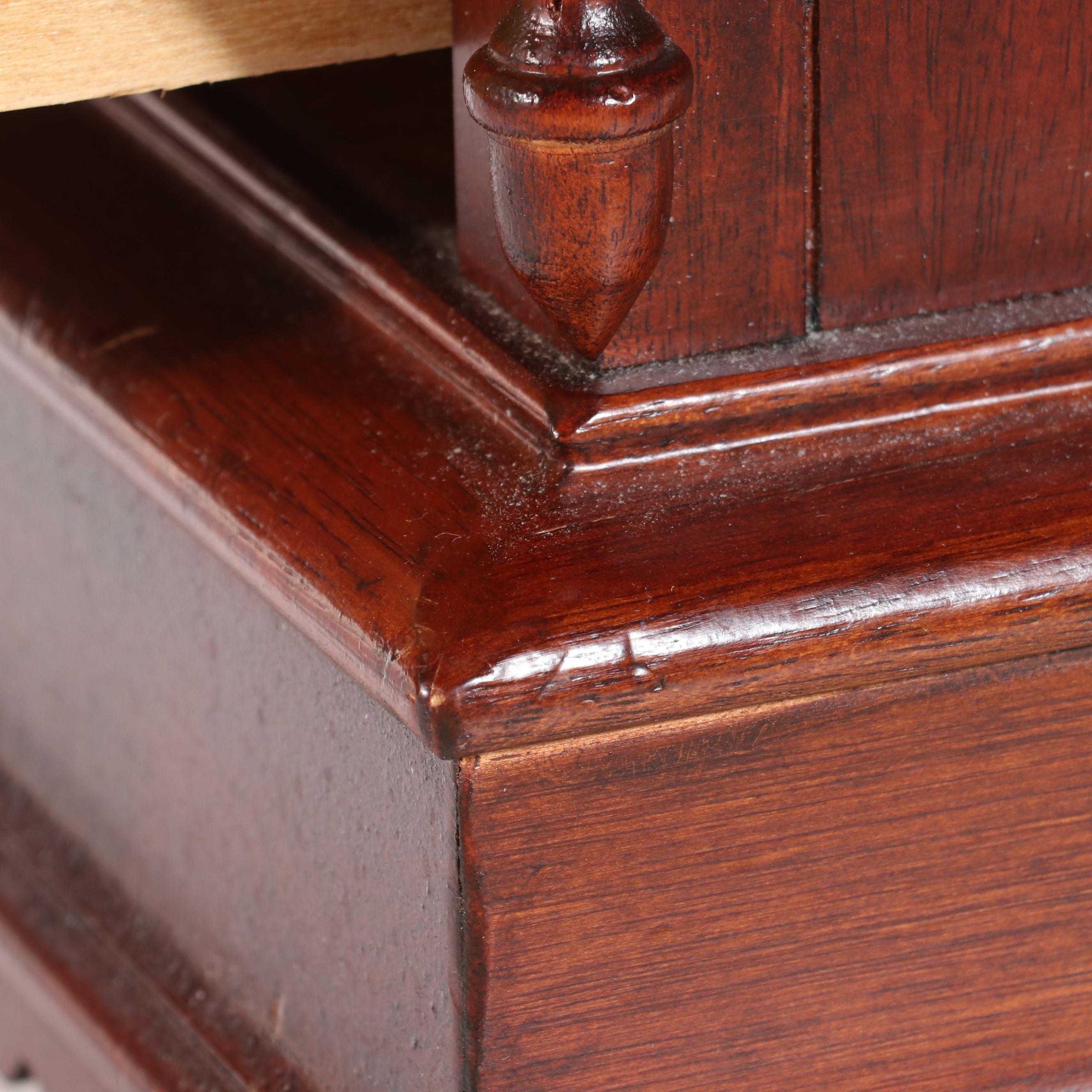 Pair of Lexington "Vestiges" Cherry Nightstands, Late 20th Century