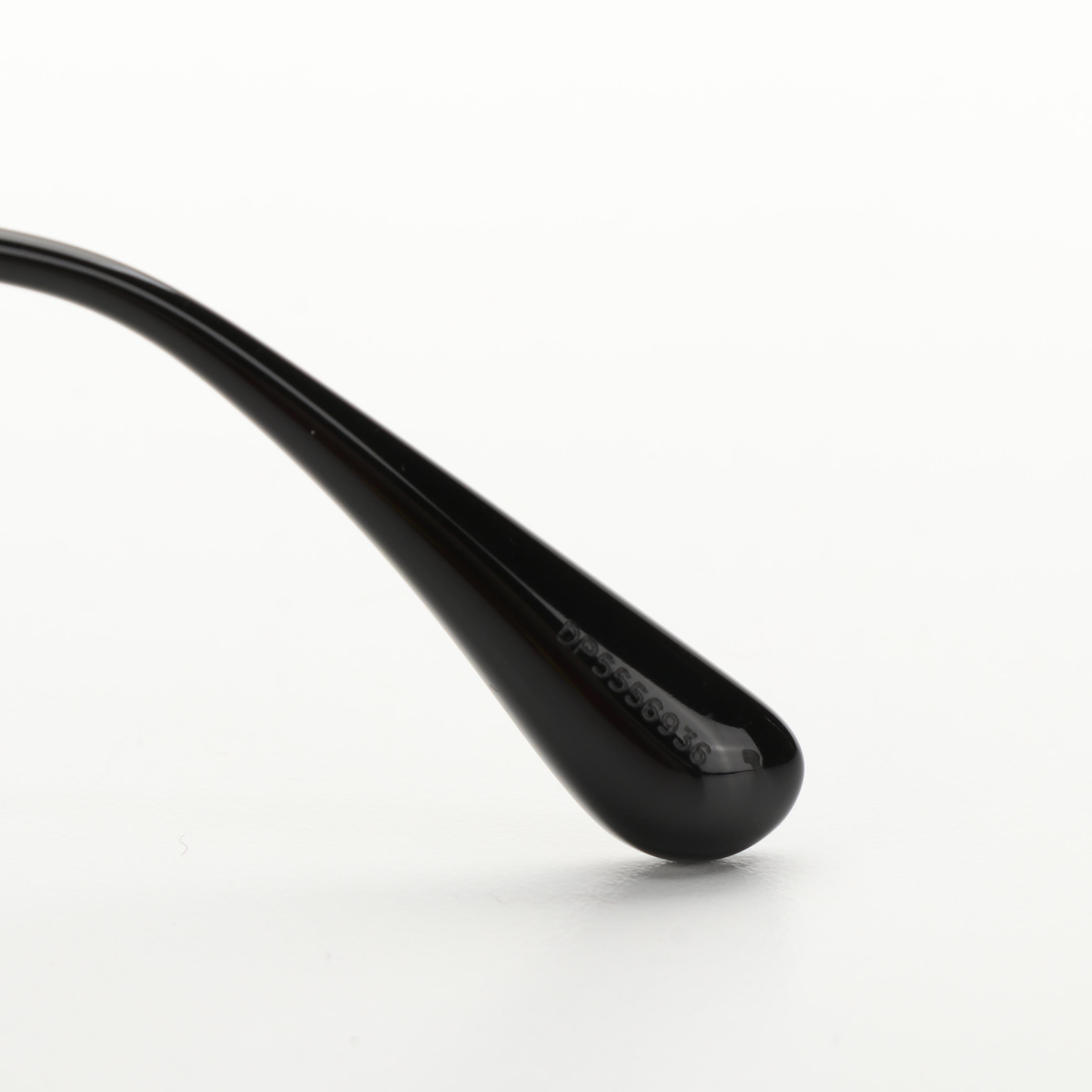 Prada SPR52T Mirror Lens Pilot Sunglasses in Silver Tone with Case and Box