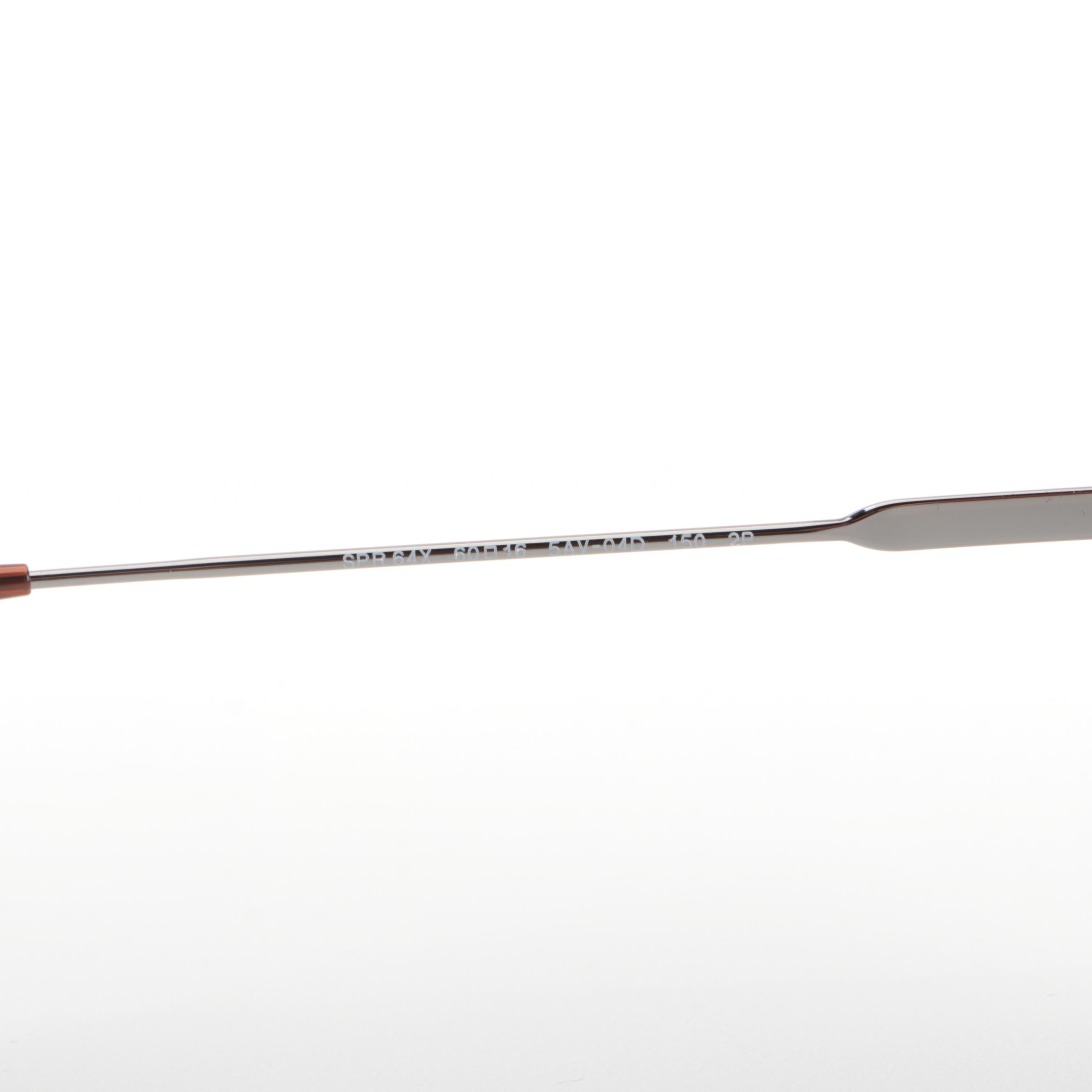 Prada SPR64X Geometric Polarized Sunglasses with Case