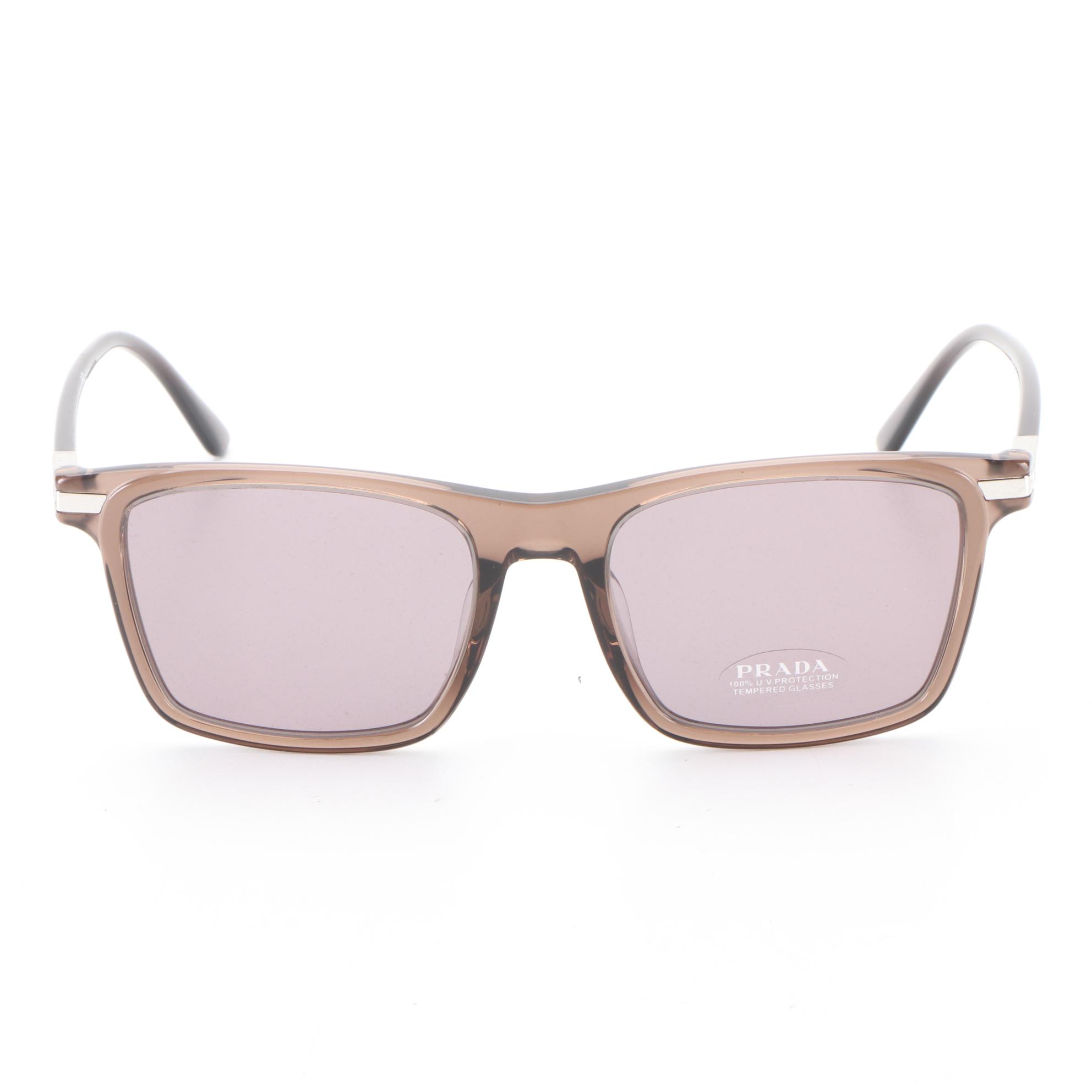 Prada SPR19X-F Sunglasses with Case and Box