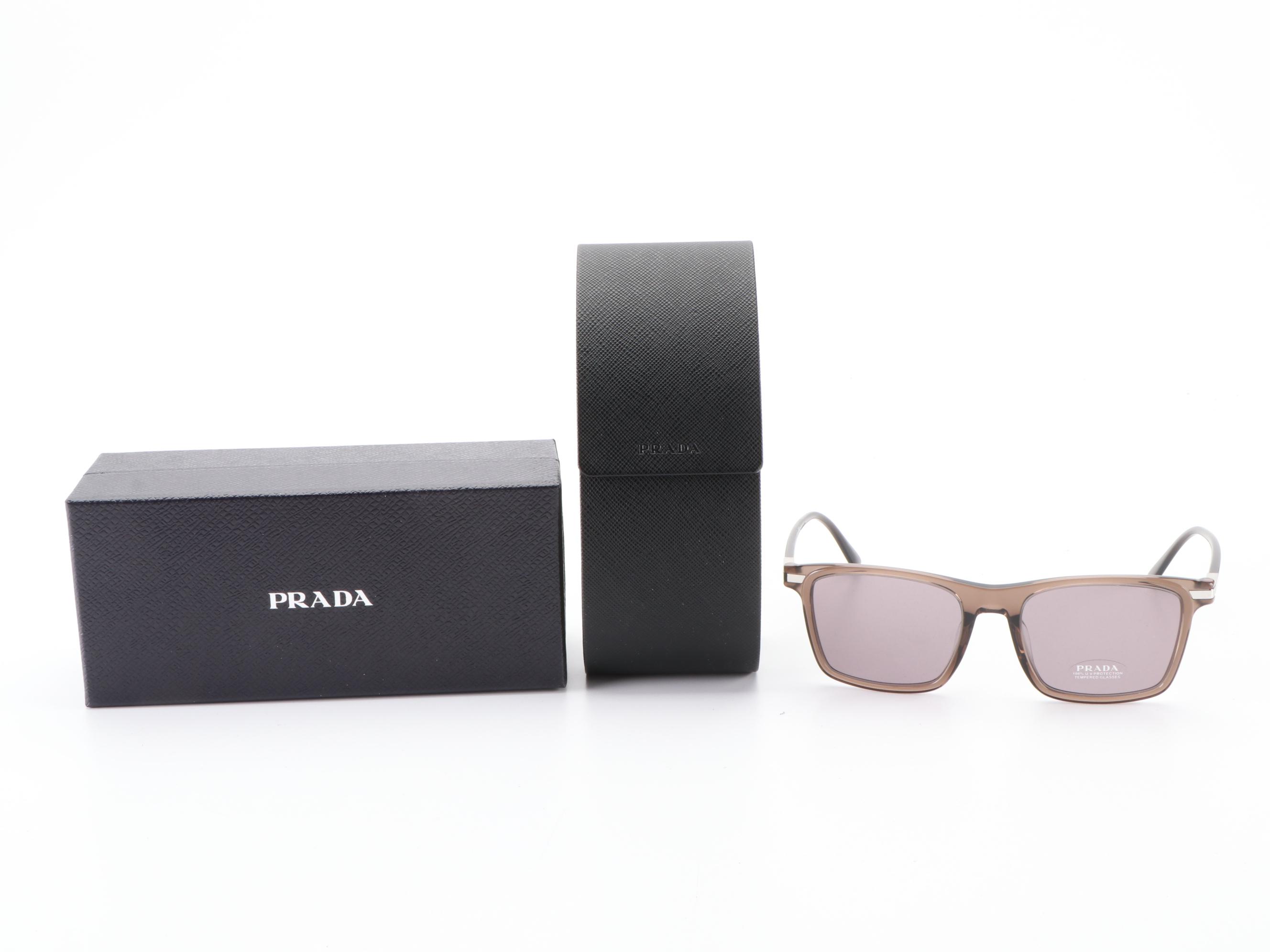 Prada SPR19X-F Sunglasses with Case and Box
