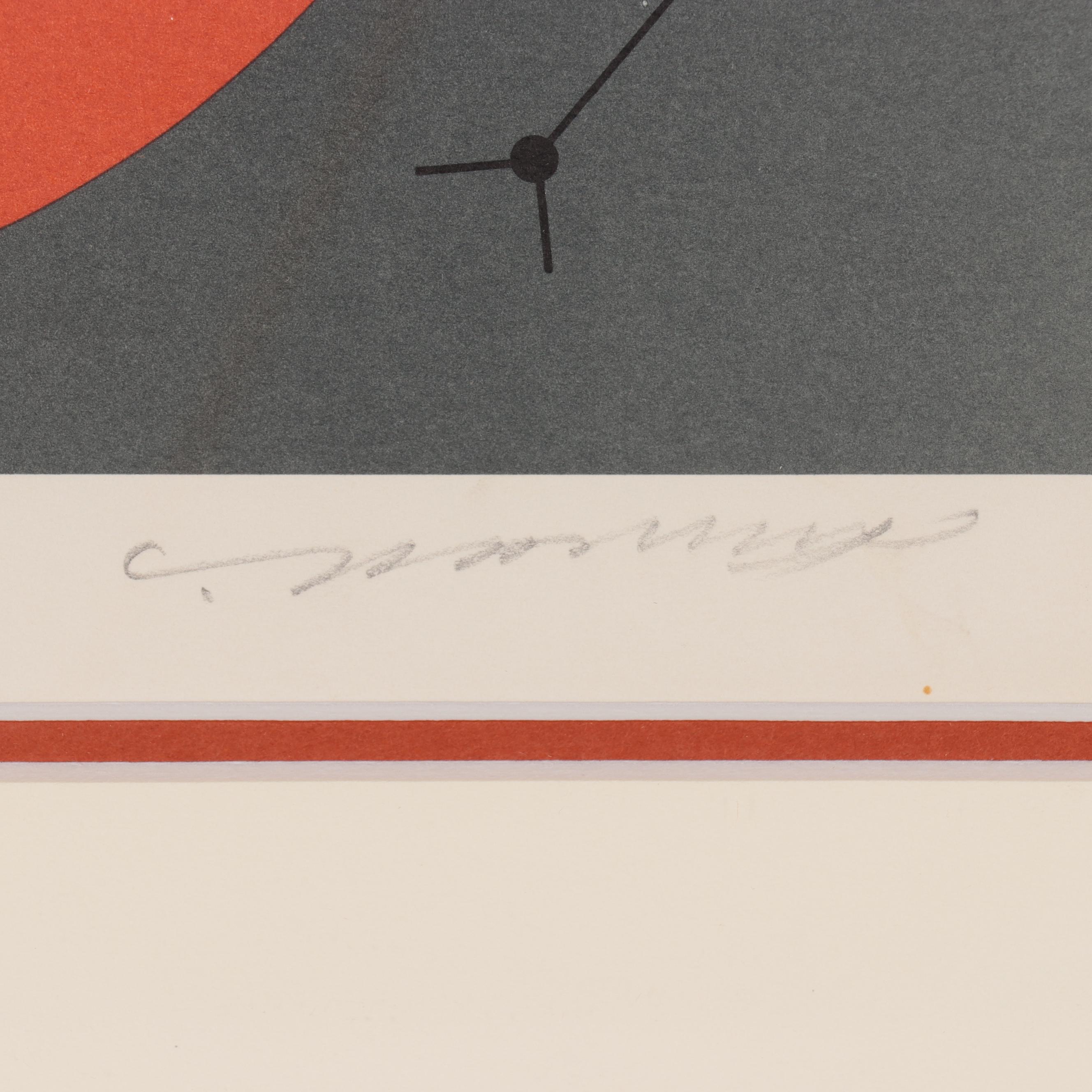 Charley Harper Lithograph "Ladybug"