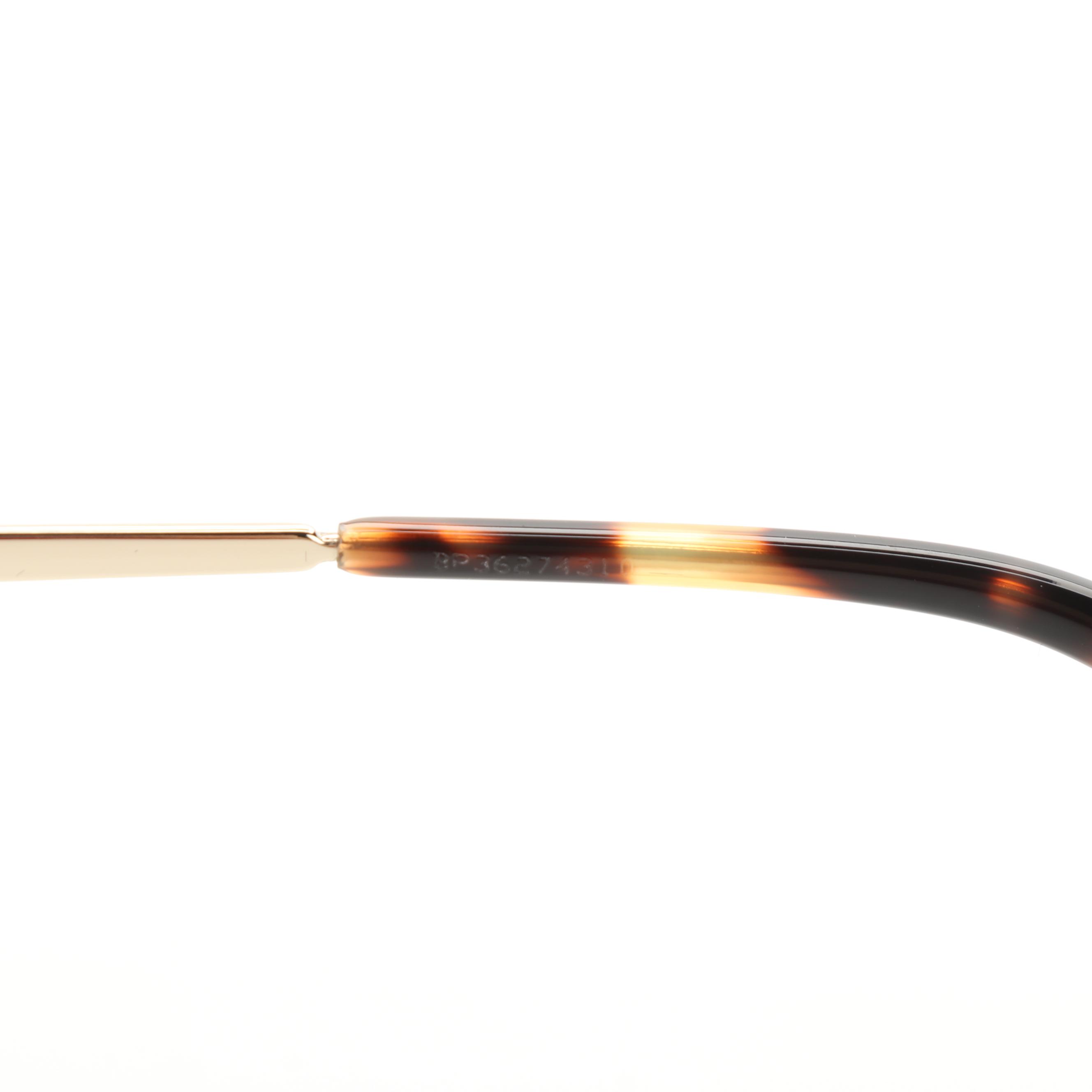 Prada SPR25X Havana Cat Eye Sunglasses with Case and Box