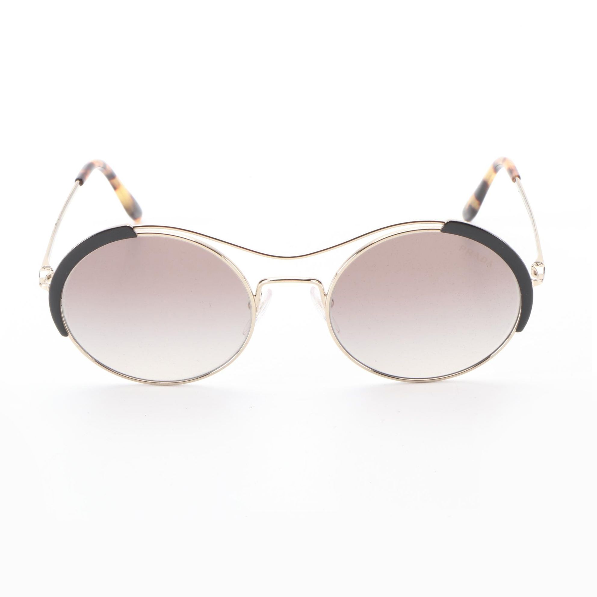 Prada SPR55V Round Sunglasses with Case and Box