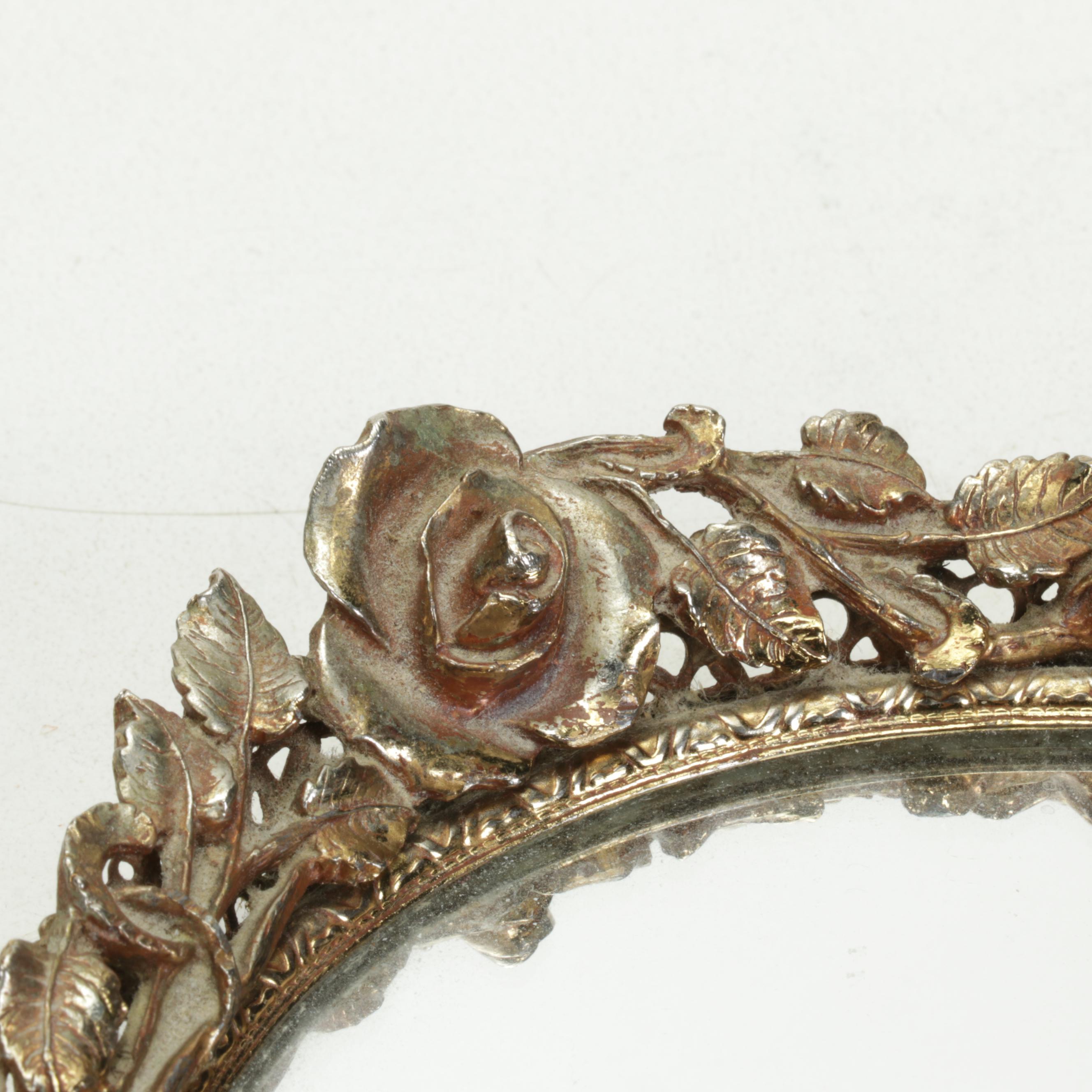 Wedgwood  "Gold Tonquin" Porcelain Box with Beaded Purse and Other Vanity Pieces