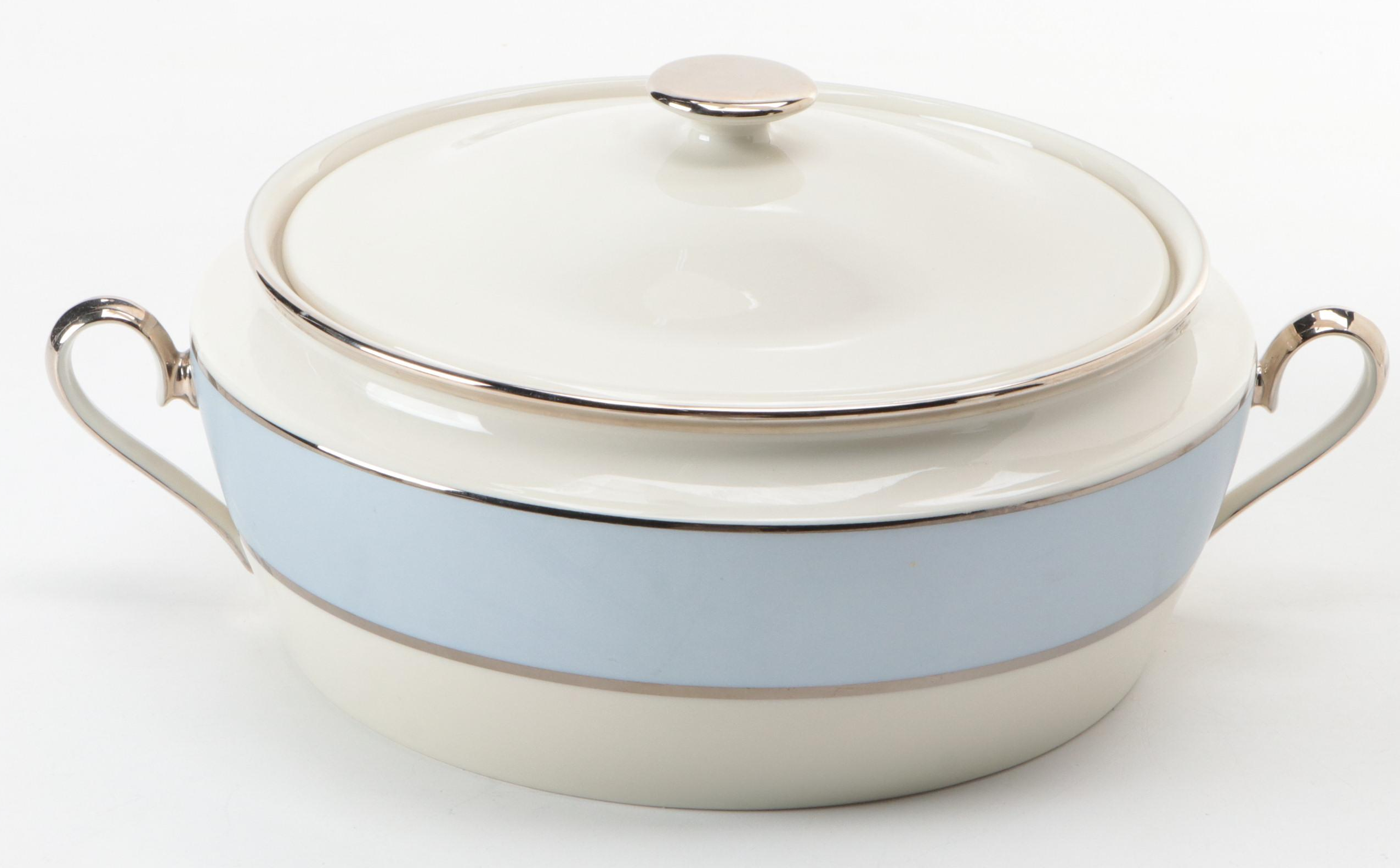 Lenox Dimension Collection "Blue Frost" Bone China Dinnerware