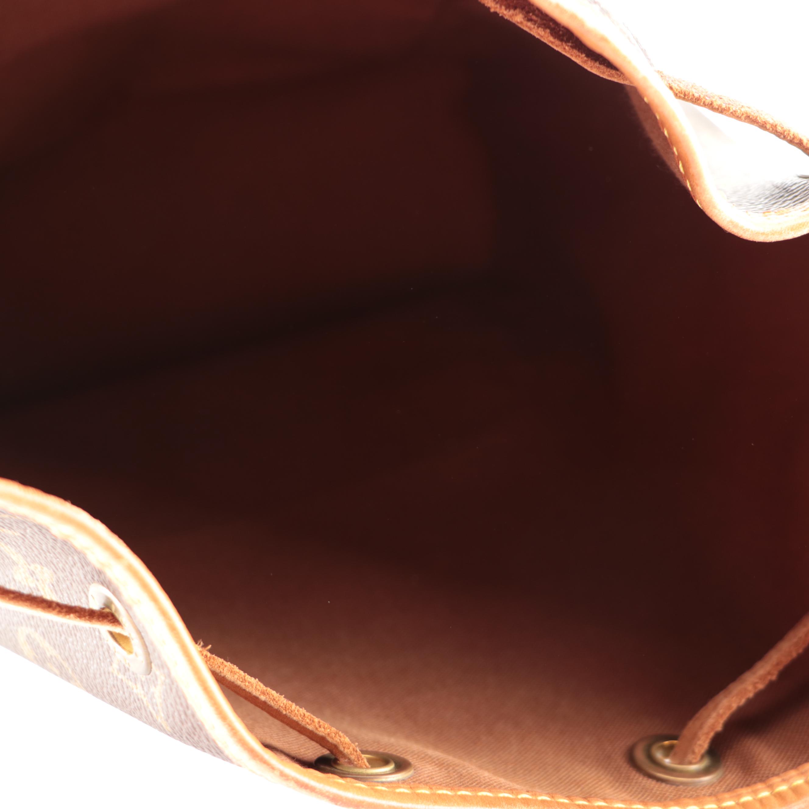 Louis Vuitton Montsouris MM Backpack in Monogram Canvas