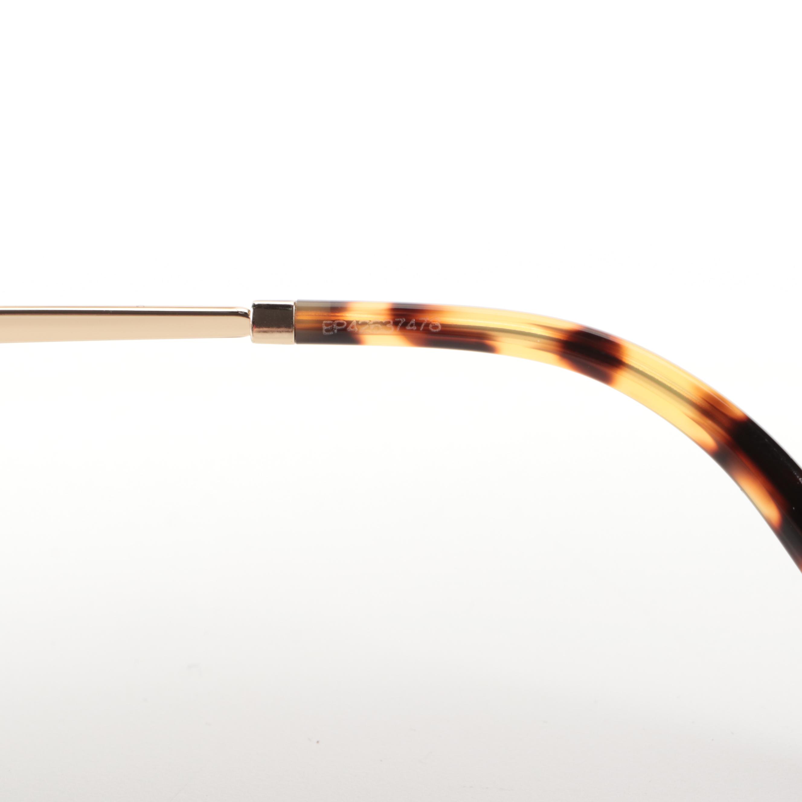 Prada SPR13W-F Sunglasses in Havana with Case and Box