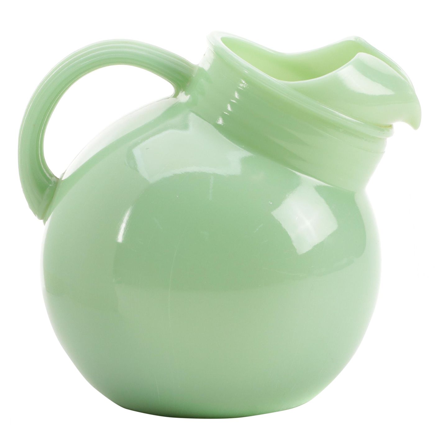 Fire King Jadeite Ball Pitcher, Mid-20th Century
