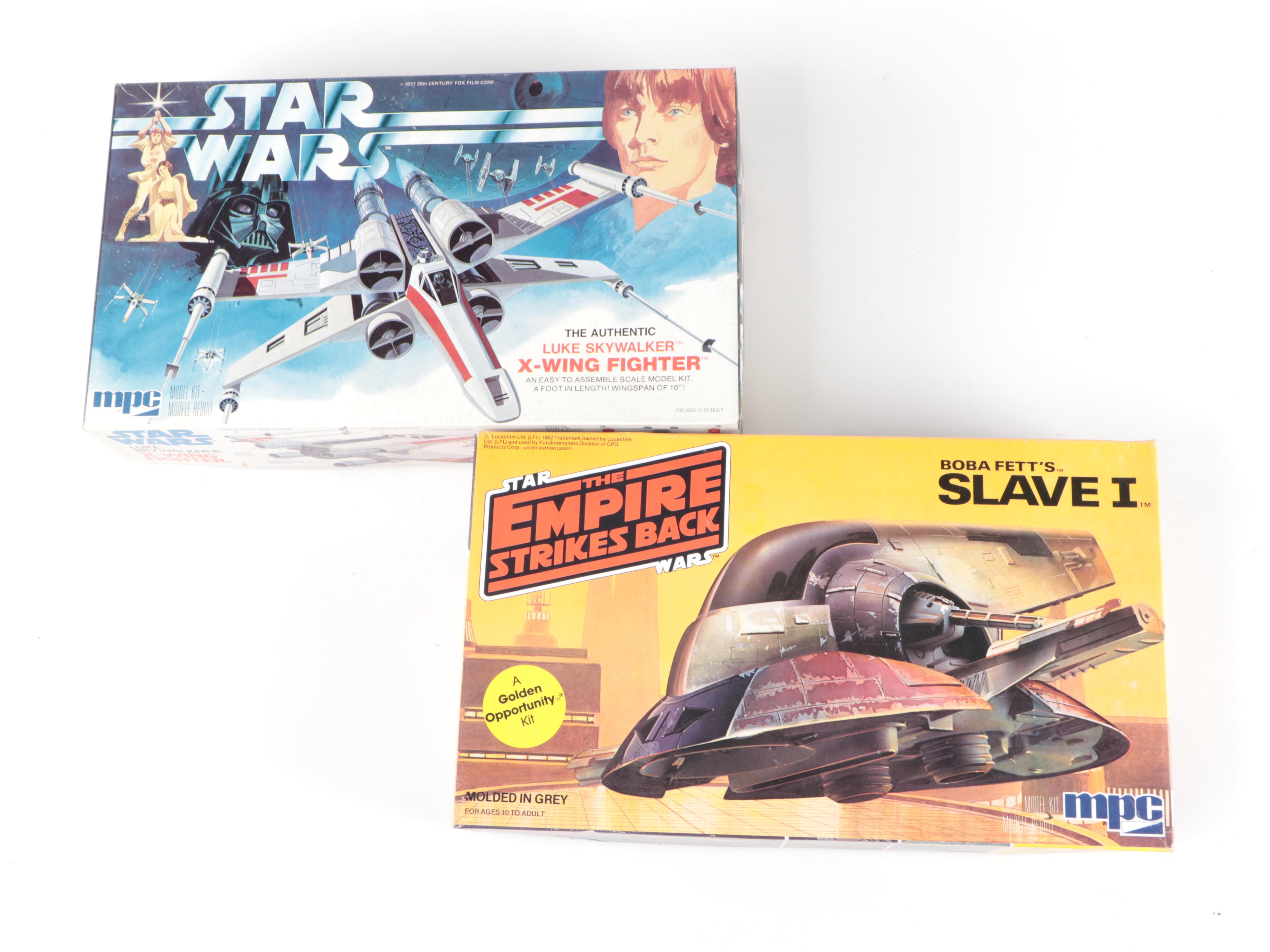 MPC Star Wars "The Empire Strikes Back" Model Kits and Other Models
