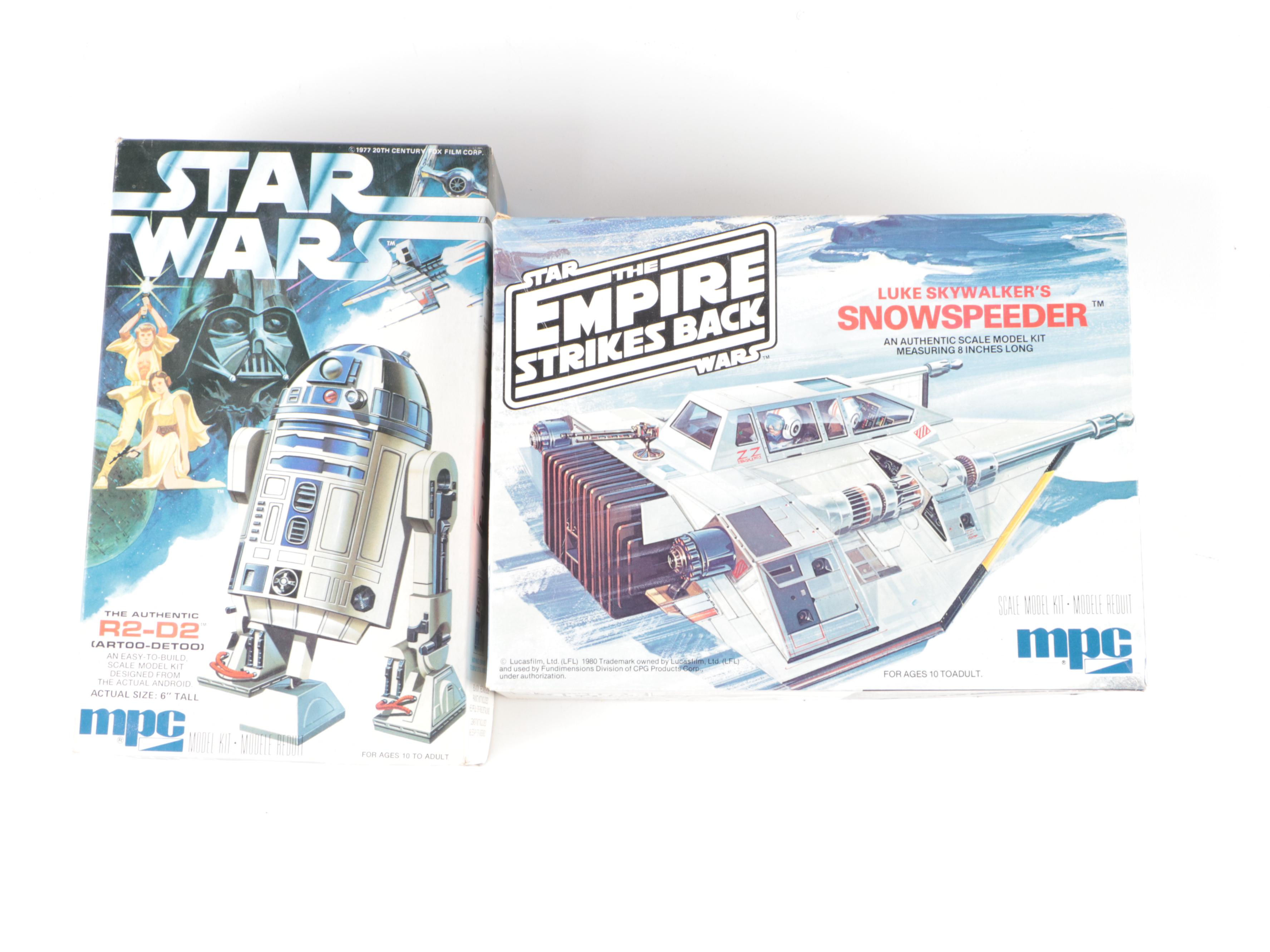 MPC Star Wars "The Empire Strikes Back" Model Kits and Other Models