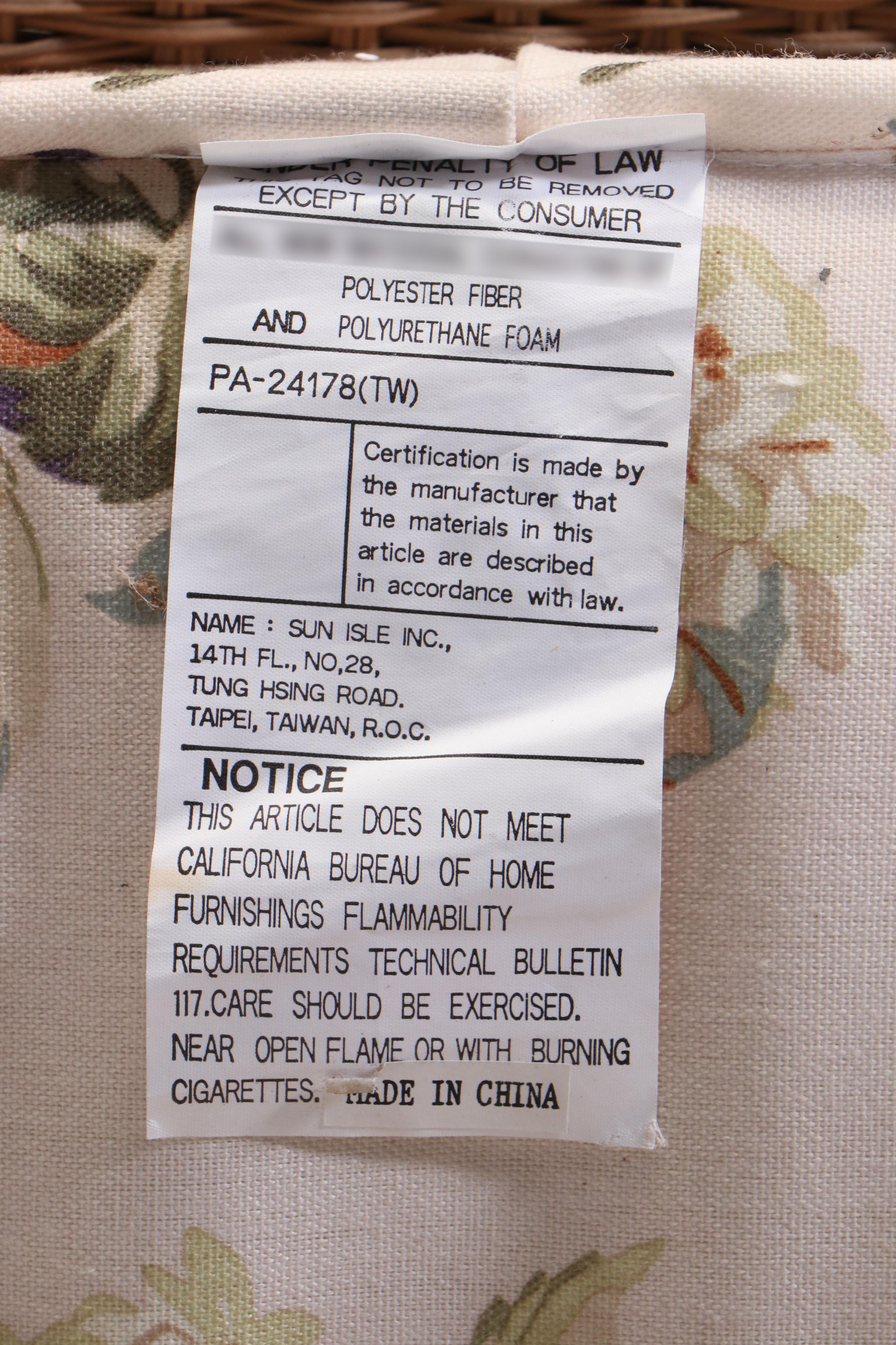 Contemporary Synthetic Wicker Hanging Porch Swing