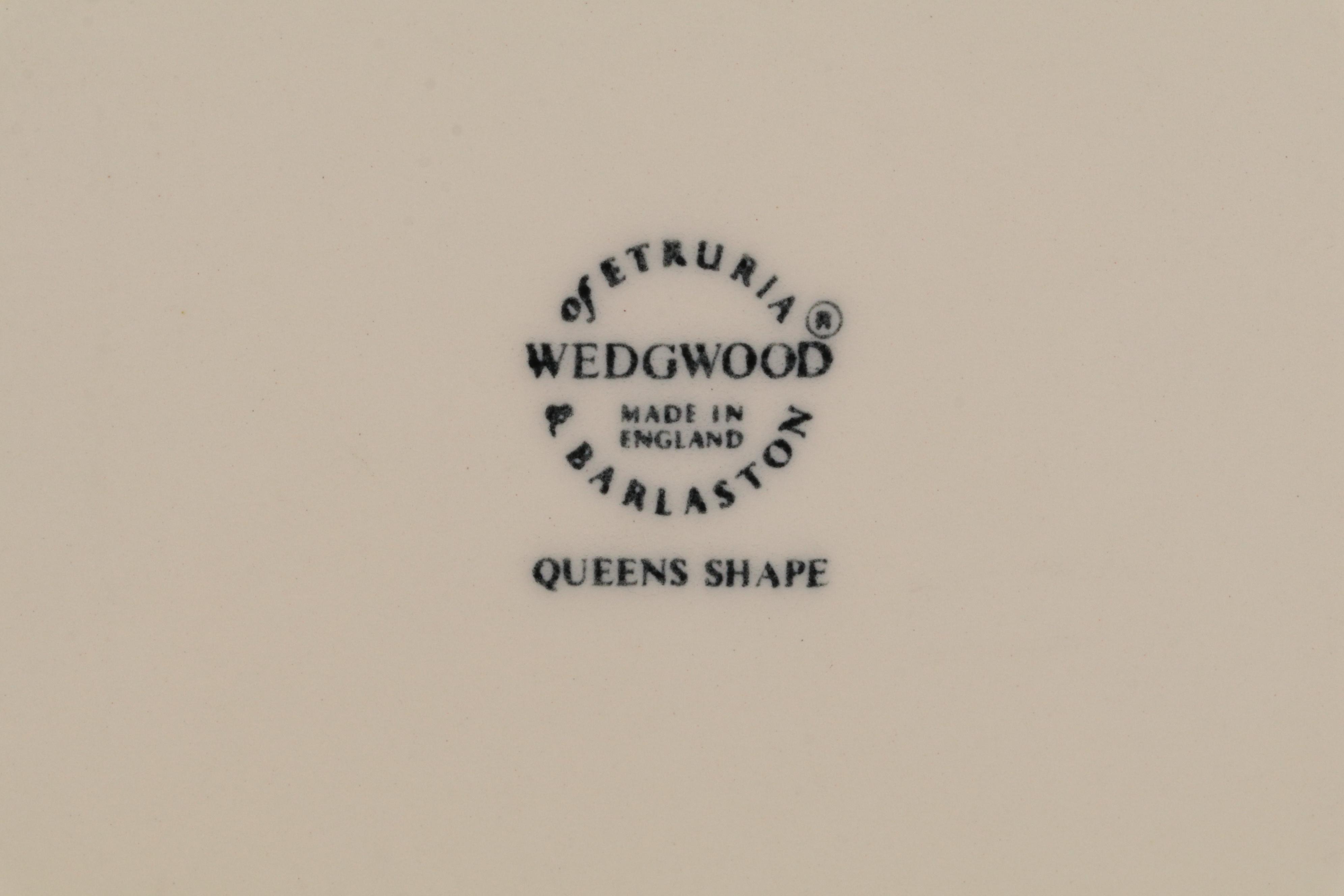 Wedgwood "Queen's Plain" Dinnerware and Table Accessories