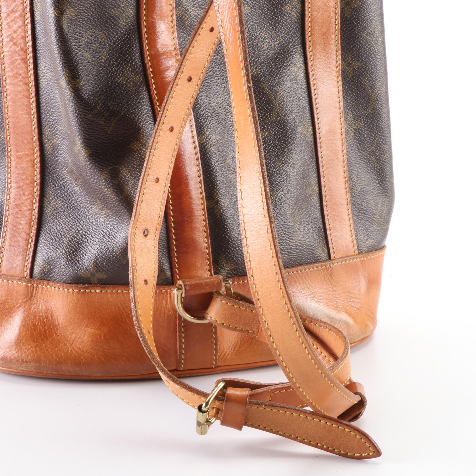 Louis Vuitton  Randonnee Backpack Bag in Monogram Canvas