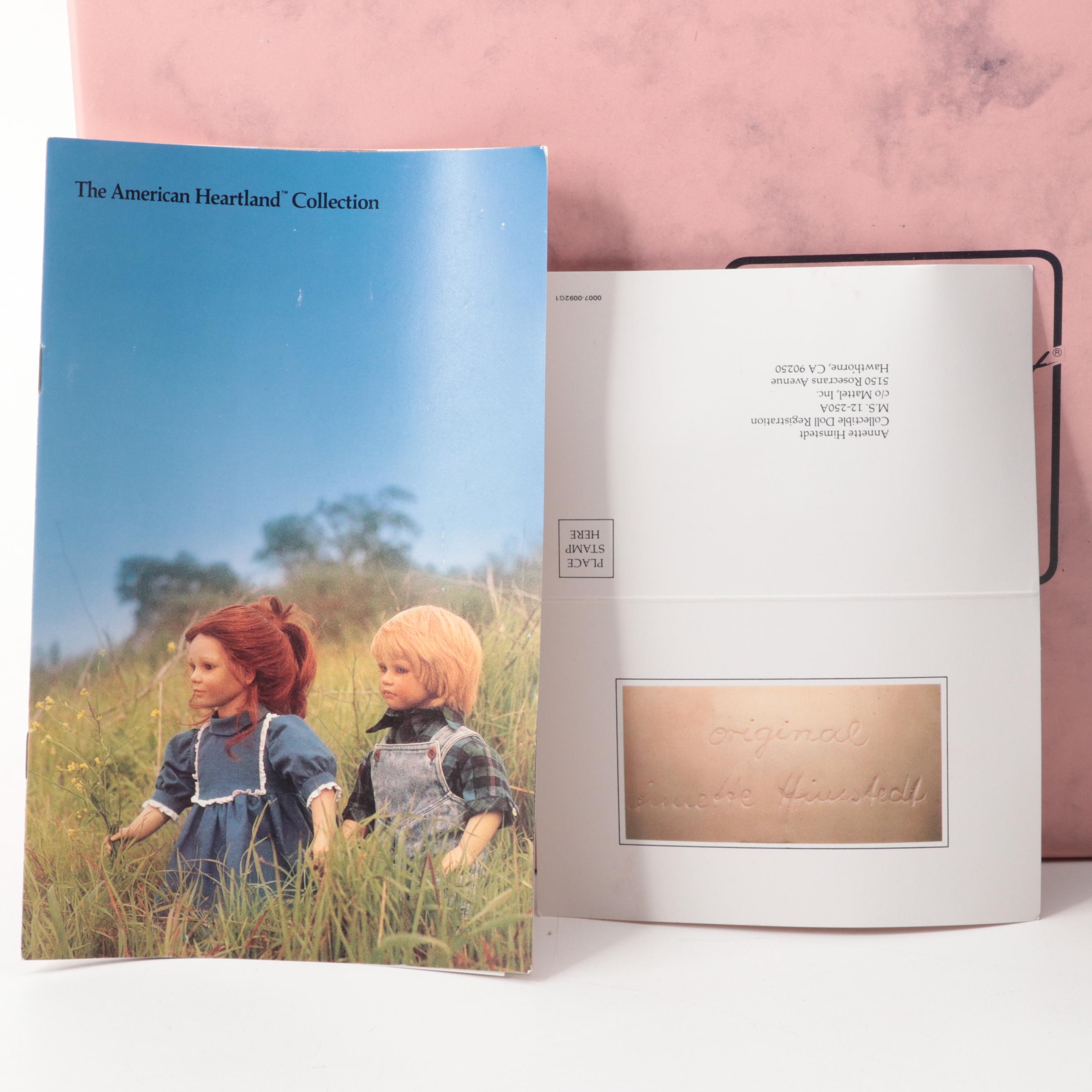 The American Heartland Collection "Toni" Doll by Annette Himstedt