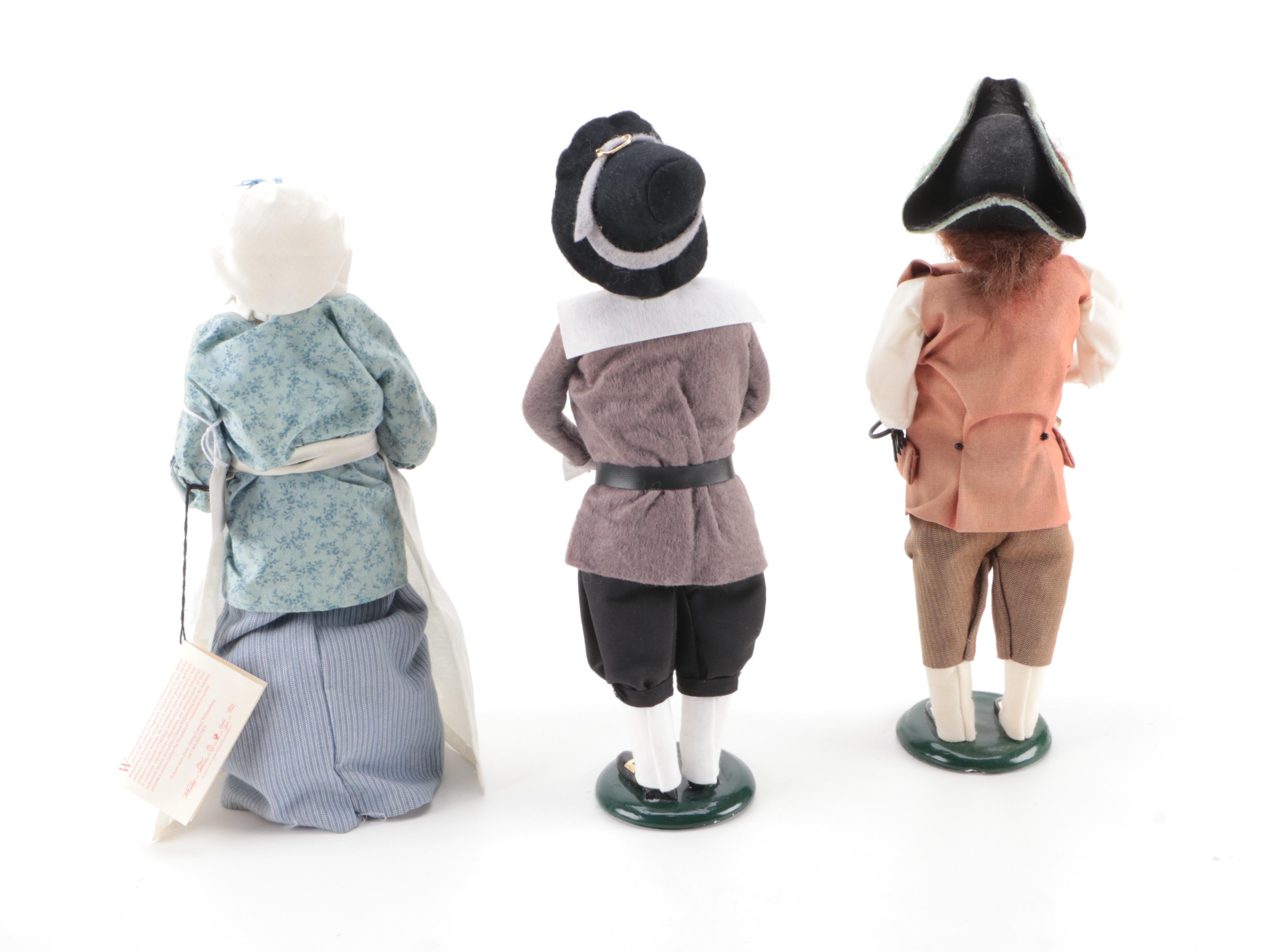 Byers' Choice Ltd. Carolers Williamsburg Thanksgiving Figurines