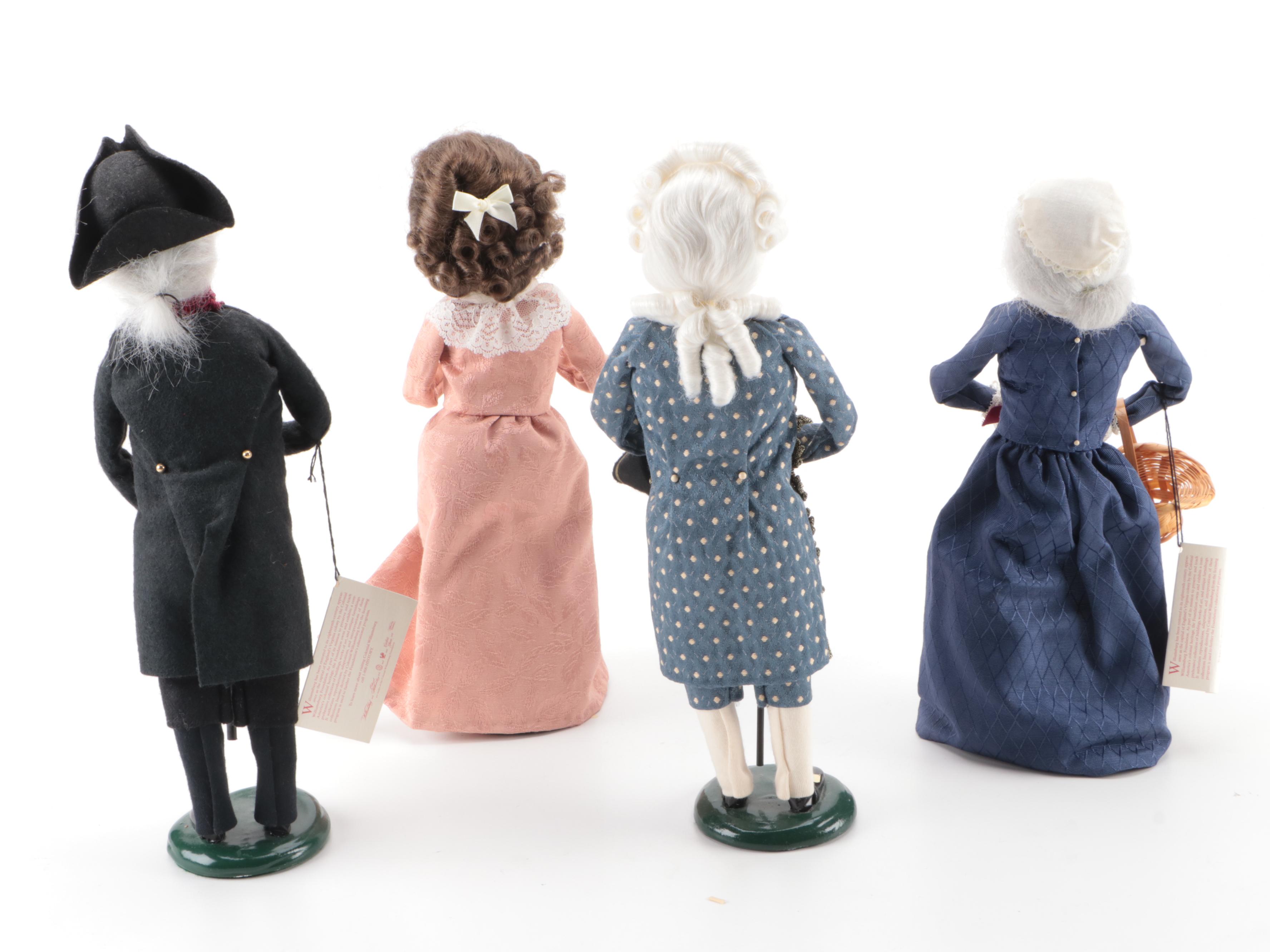 Byers' Choice Ltd. Carolers Williamsburg Thanksgiving Figurines