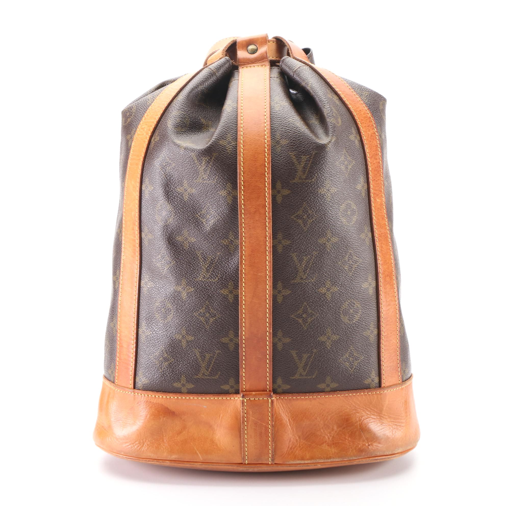 Louis Vuitton  Randonnee Backpack Bag in Monogram Canvas