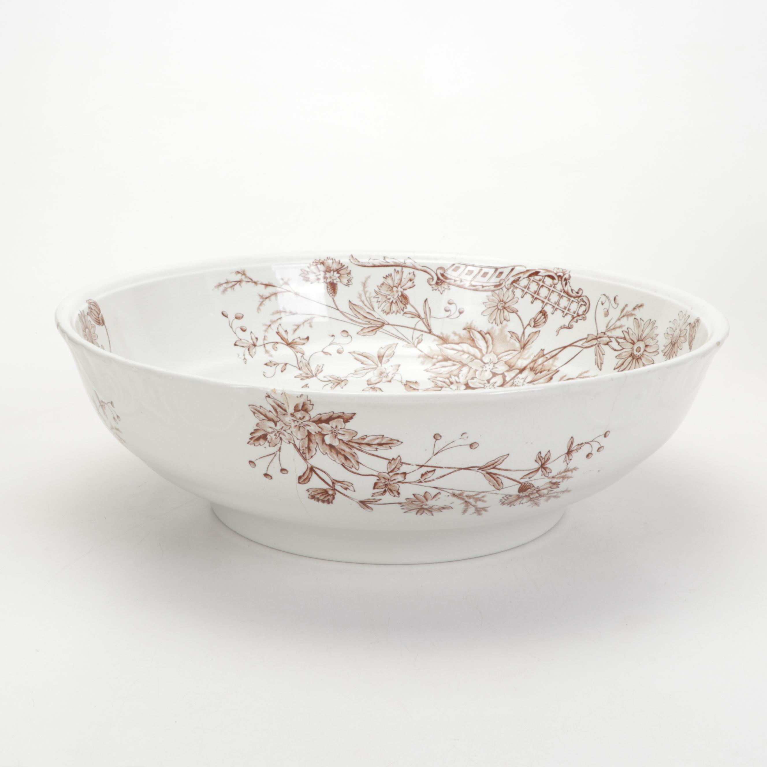 Porcelain Royale Pitcairns Limited "Norma" Ironstone Transferware