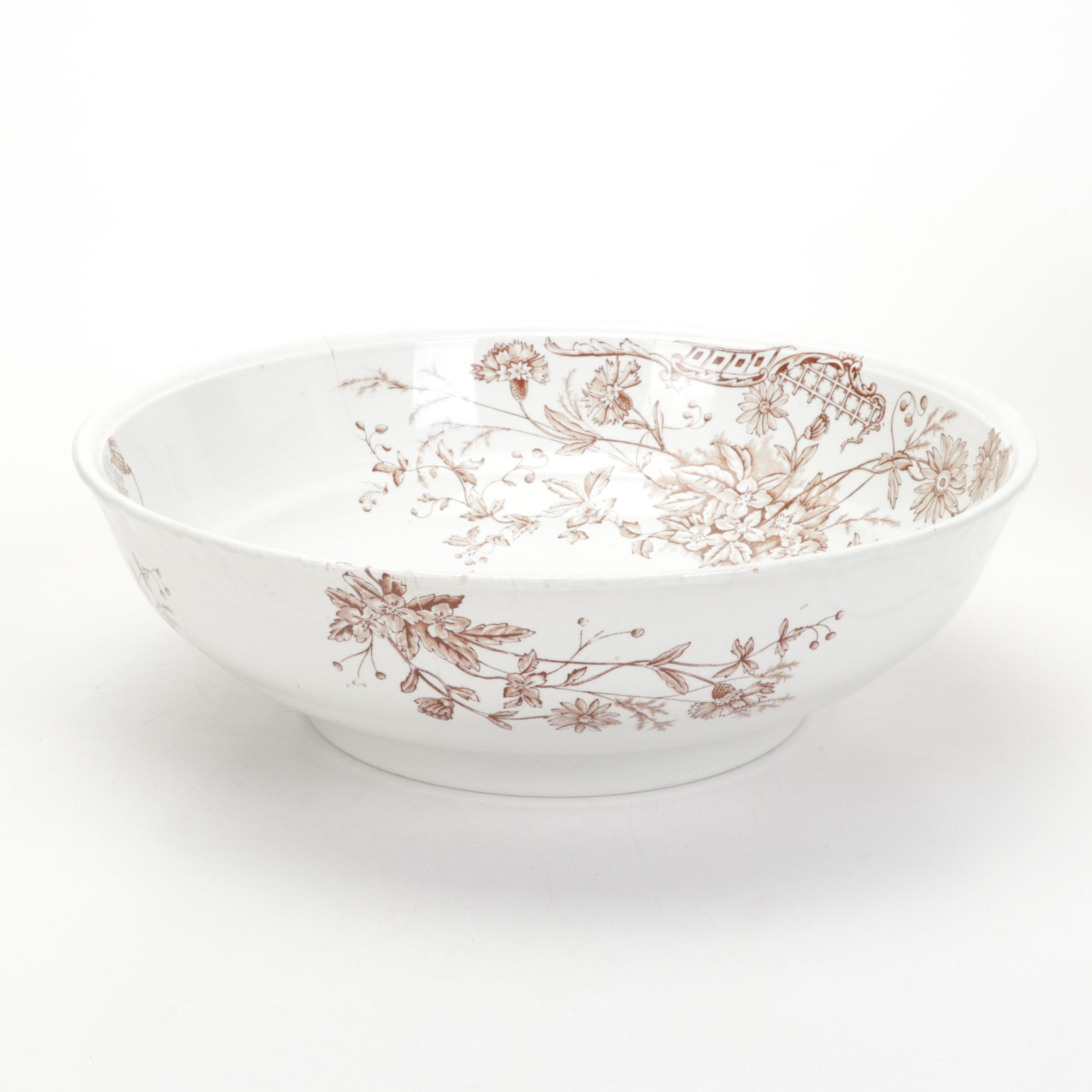 Porcelain Royale Pitcairns Limited "Norma" Ironstone Transferware