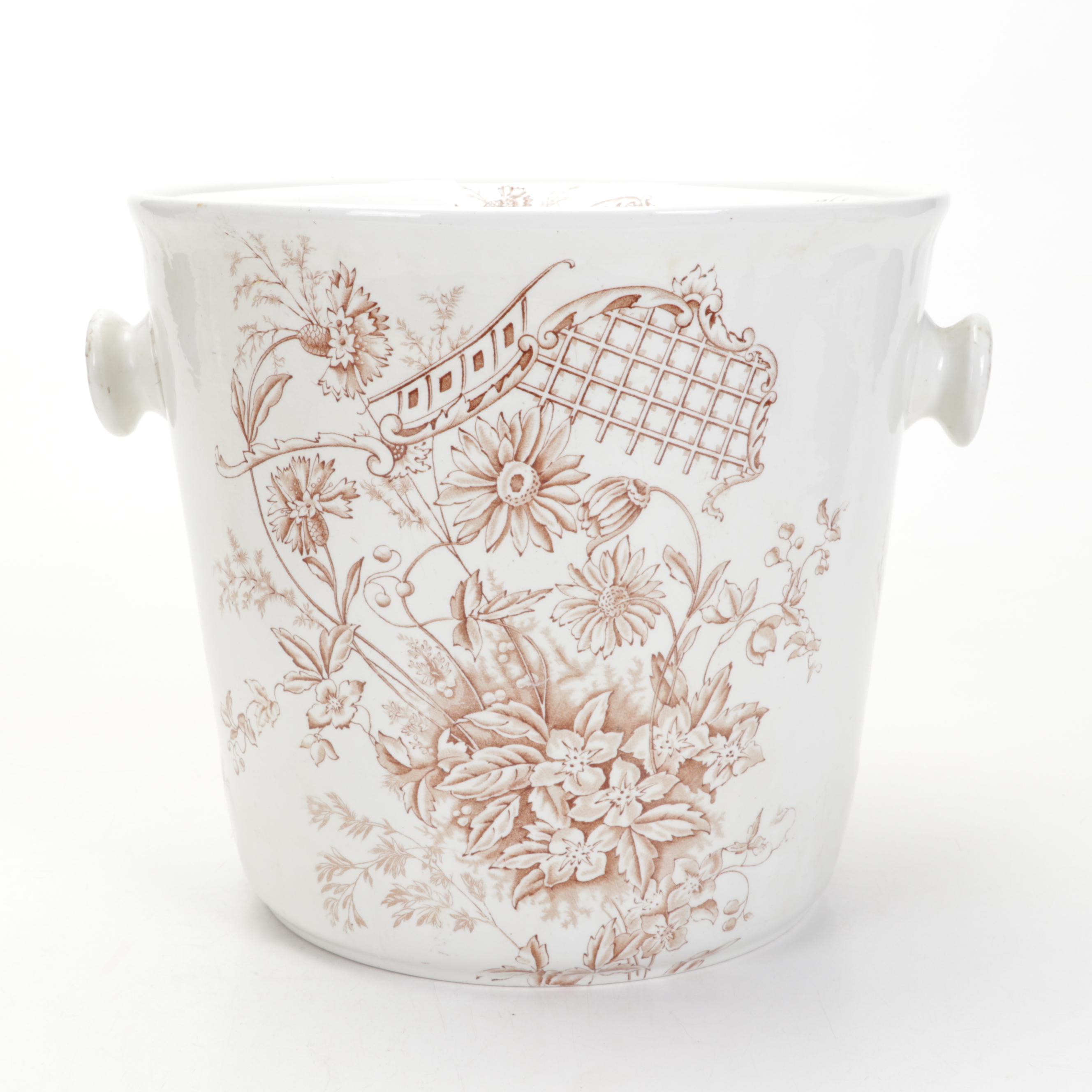 Porcelain Royale Pitcairns Limited "Norma" Ironstone Transferware