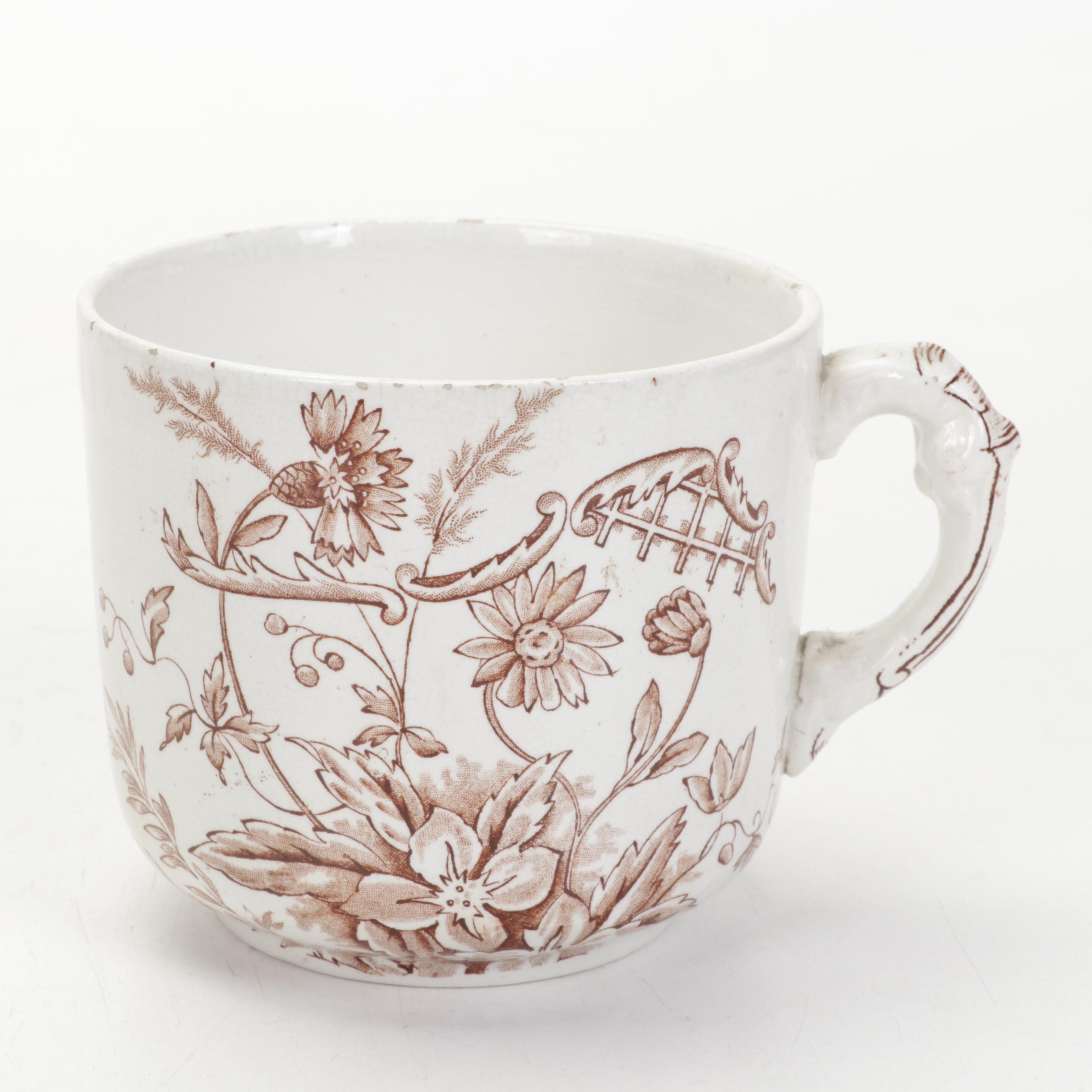 Porcelain Royale Pitcairns Limited "Norma" Ironstone Transferware