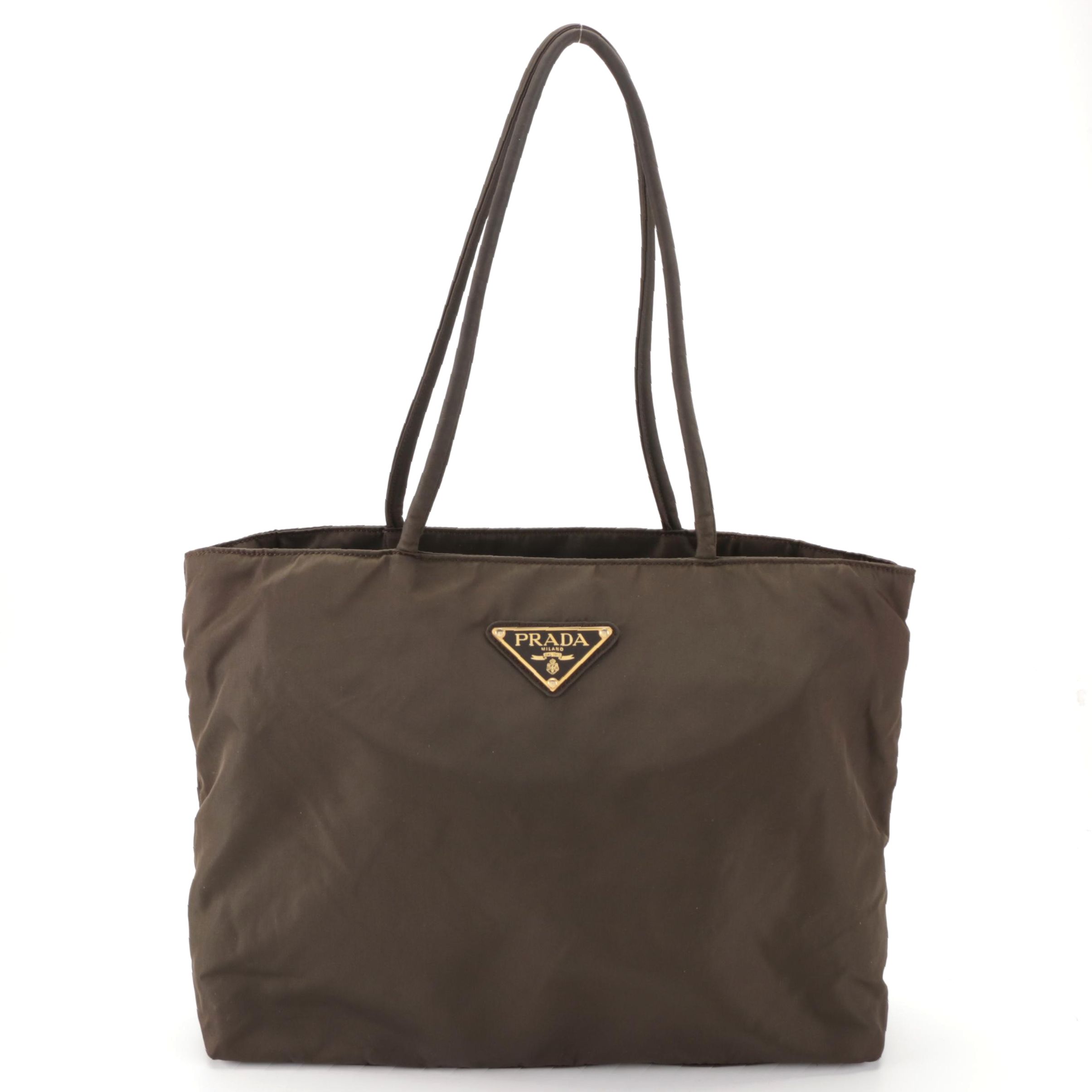 Prada Sport Tote in Ebano Tessuto Nylon