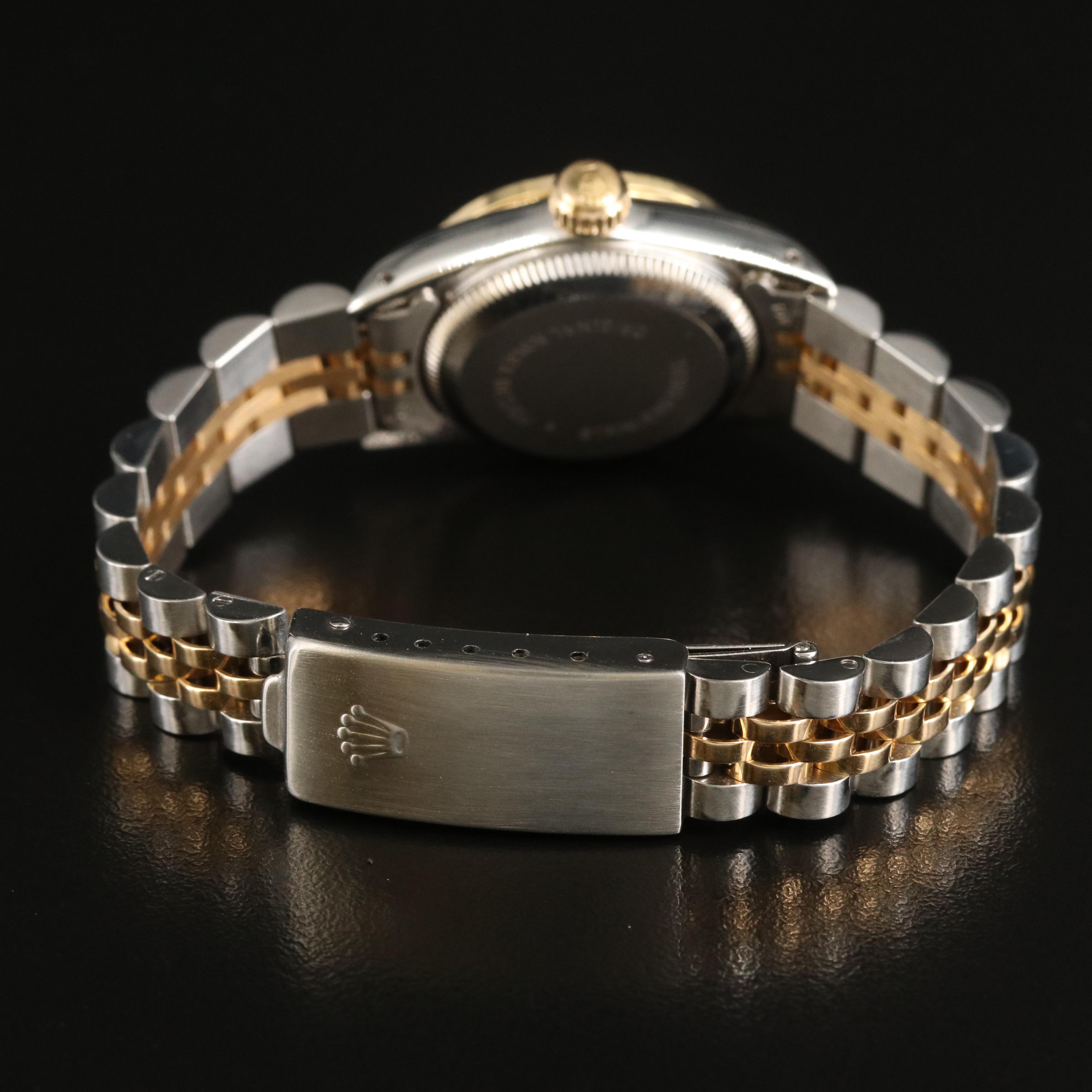 1987 - 88 Rolext Oyster Perpetual Diamond Dial and Bezel Watch