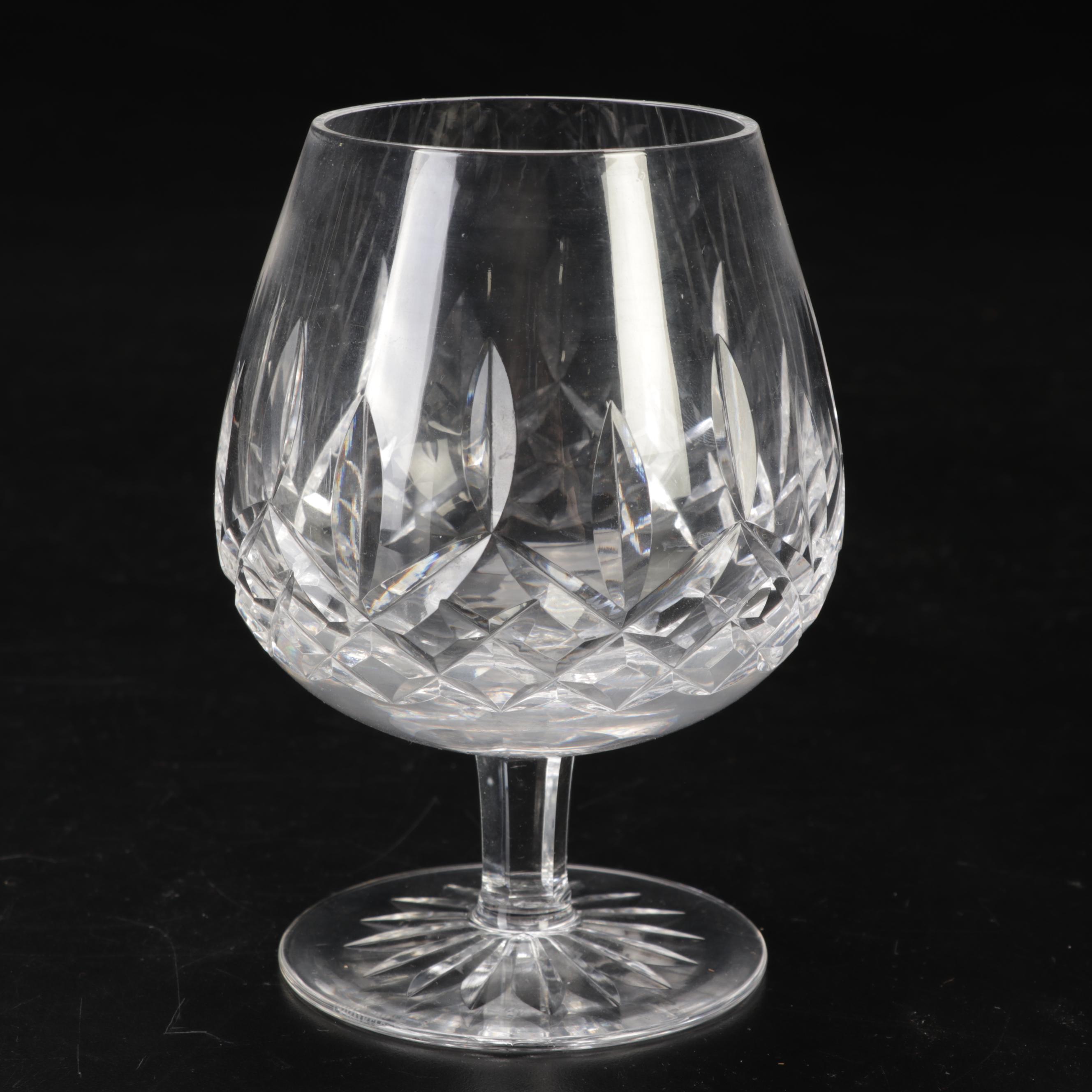 Waterford "Lismore" Cut Crystal Brandy Snifters